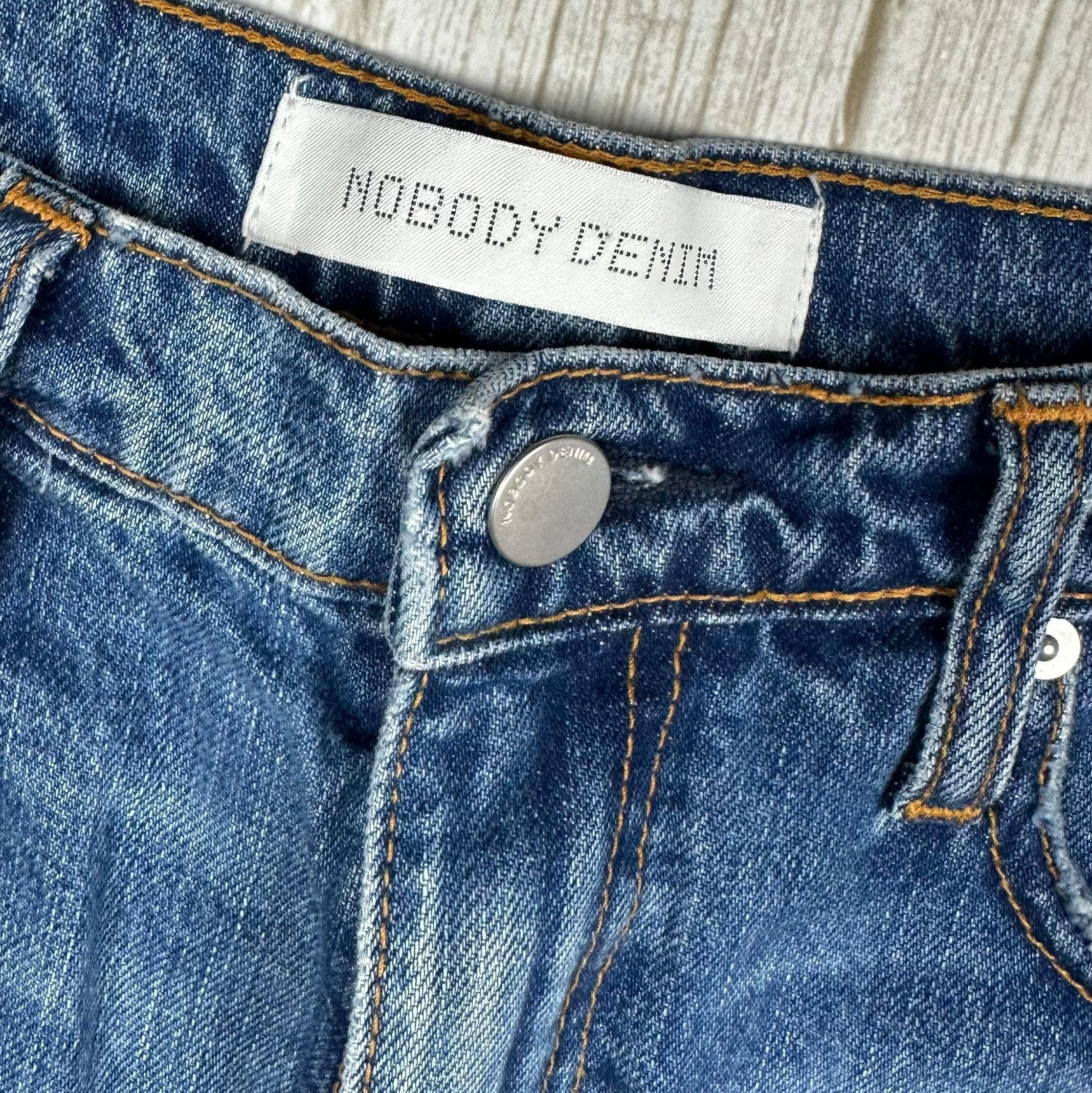 Nobody 'Skyline Short Fray' High Relaxed Shorts - Size 26 — photo 5 of 6