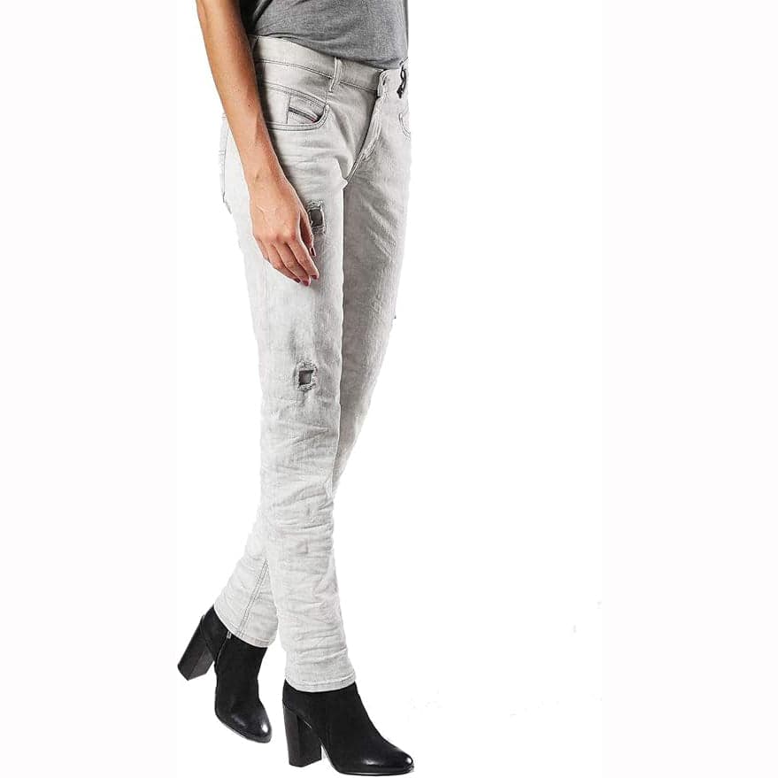 NWT - Diesel 'Belthy' Low Rise Slim Straight Grey Jeans Size - 26/32 — photo 5 of 6