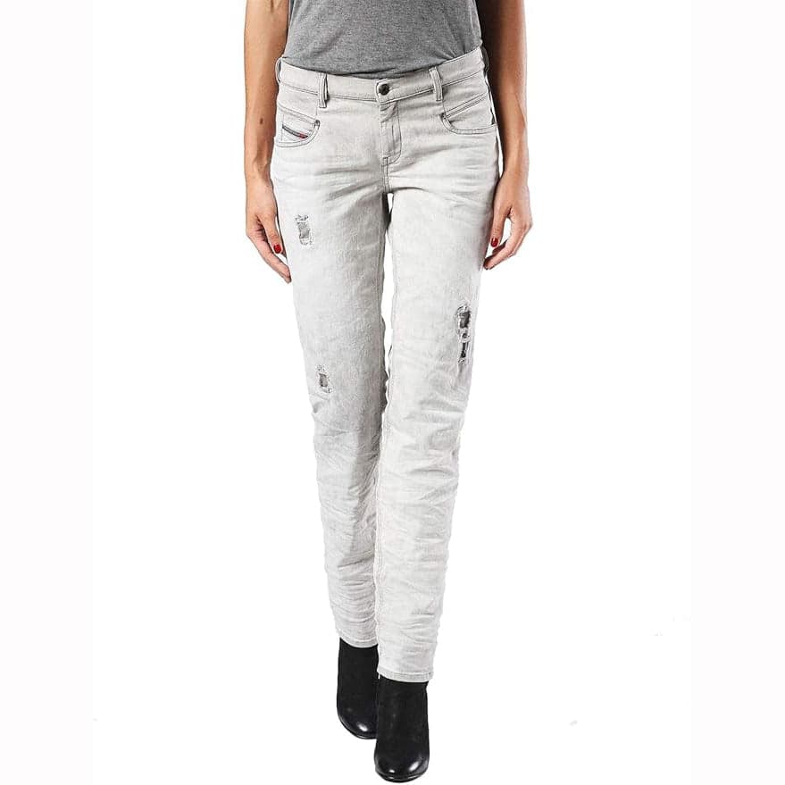NWT - Diesel 'Belthy' Low Rise Slim Straight Grey Jeans Size - 26/32 — photo 6 of 6