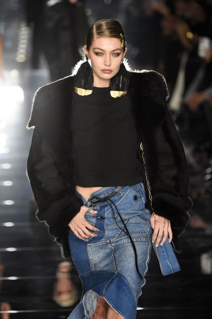 NWT- Tom Ford Patchwork Denim Skirt RRP $4990 - Size 36 or S — photo 3 of 13