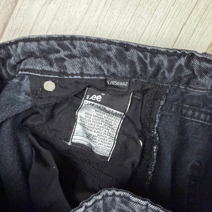 Lee Jeans 'High Baggy' Ladies Black Jeans- Size 12 — photo 5 of 6