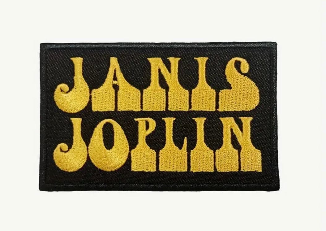 Janis Joplin- Embroidered Patch — photo 1 of 2