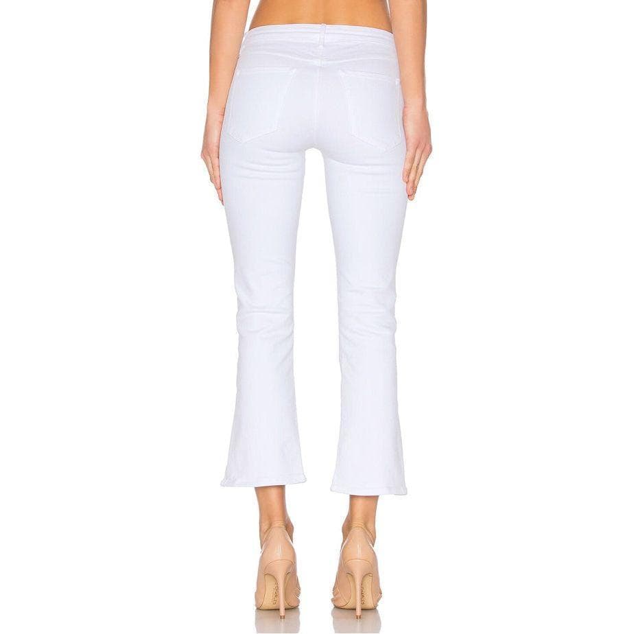 NWT- 3x1 NYC 'W2 Split Bell Crop' White Jeans RRP $395 -Size 25 — photo 4 of 4
