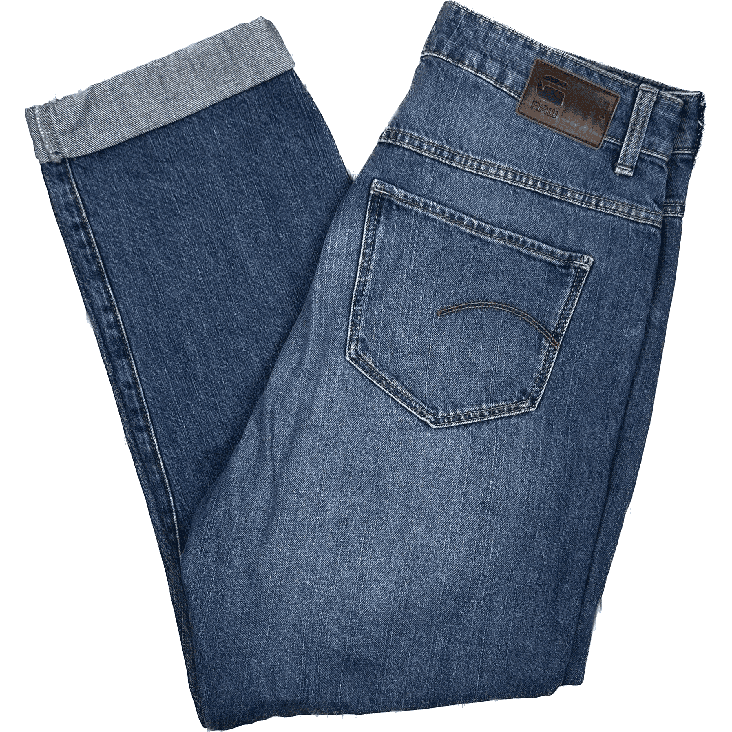 G-Star RAW Womens 'Midge Deconstructed High Boyfriend' Jeans -Size 27/32 — photo 1 of 7