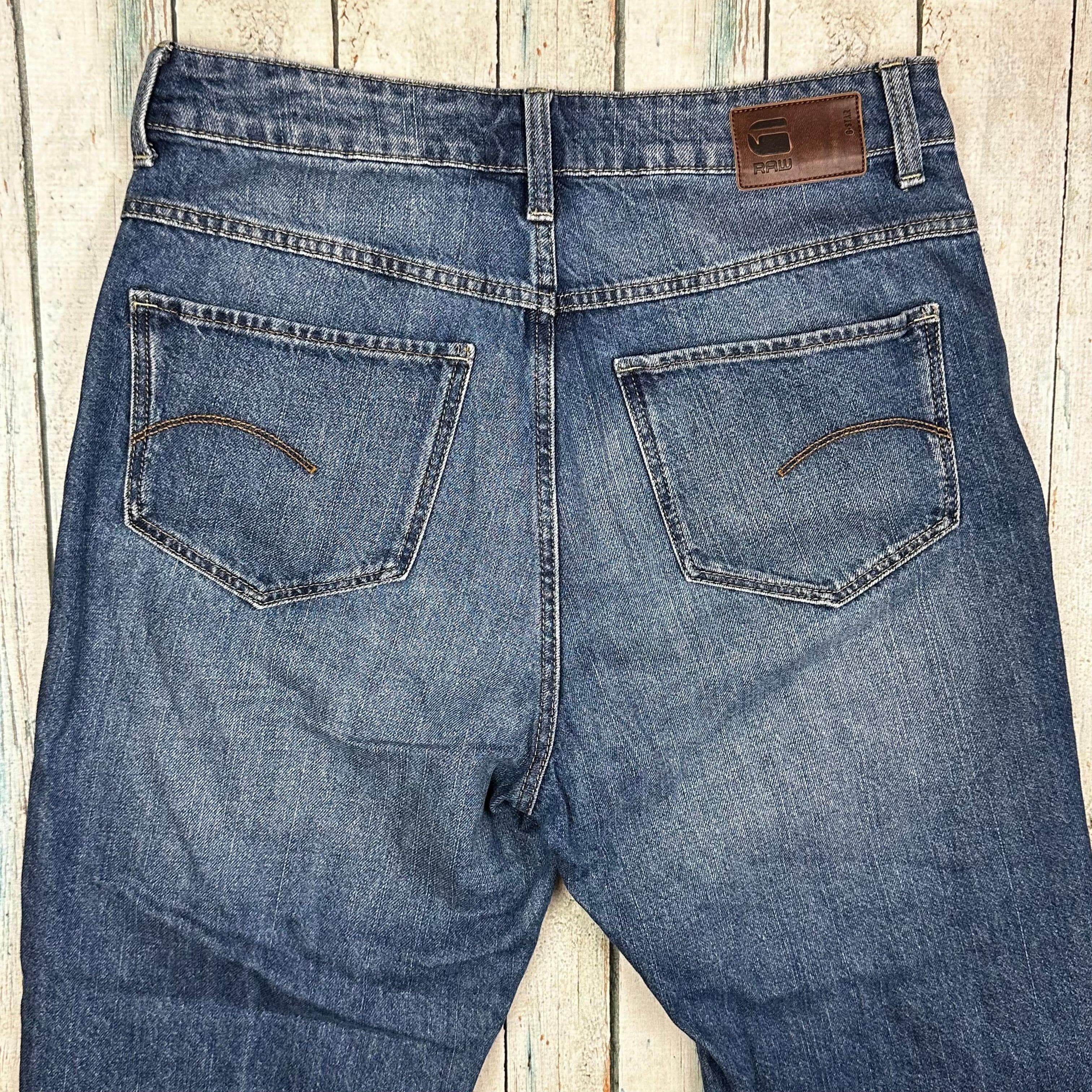 G-Star RAW Womens 'Midge Deconstructed High Boyfriend' Jeans -Size 27/32 — photo 4 of 7
