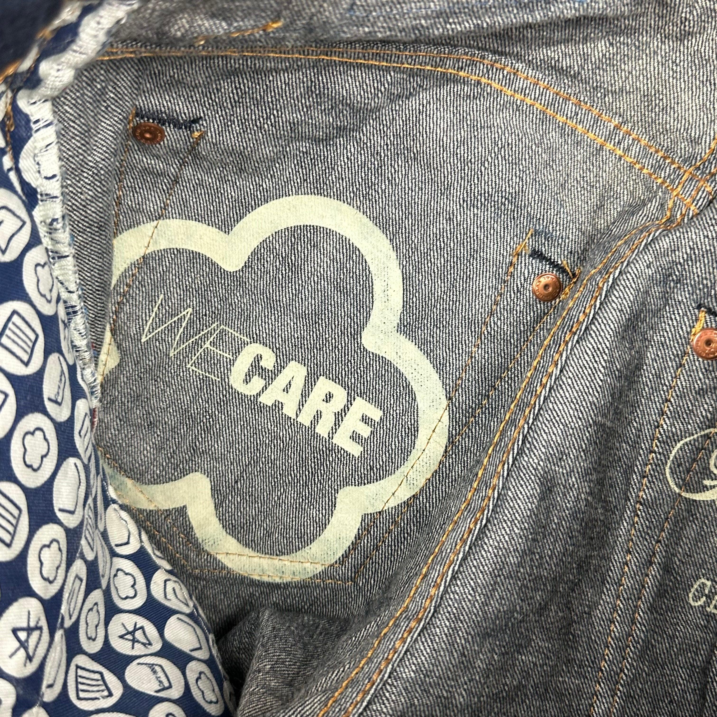 Care Label Italian Slim Straight Denim Jeans -Size 30 — photo 5 of 7