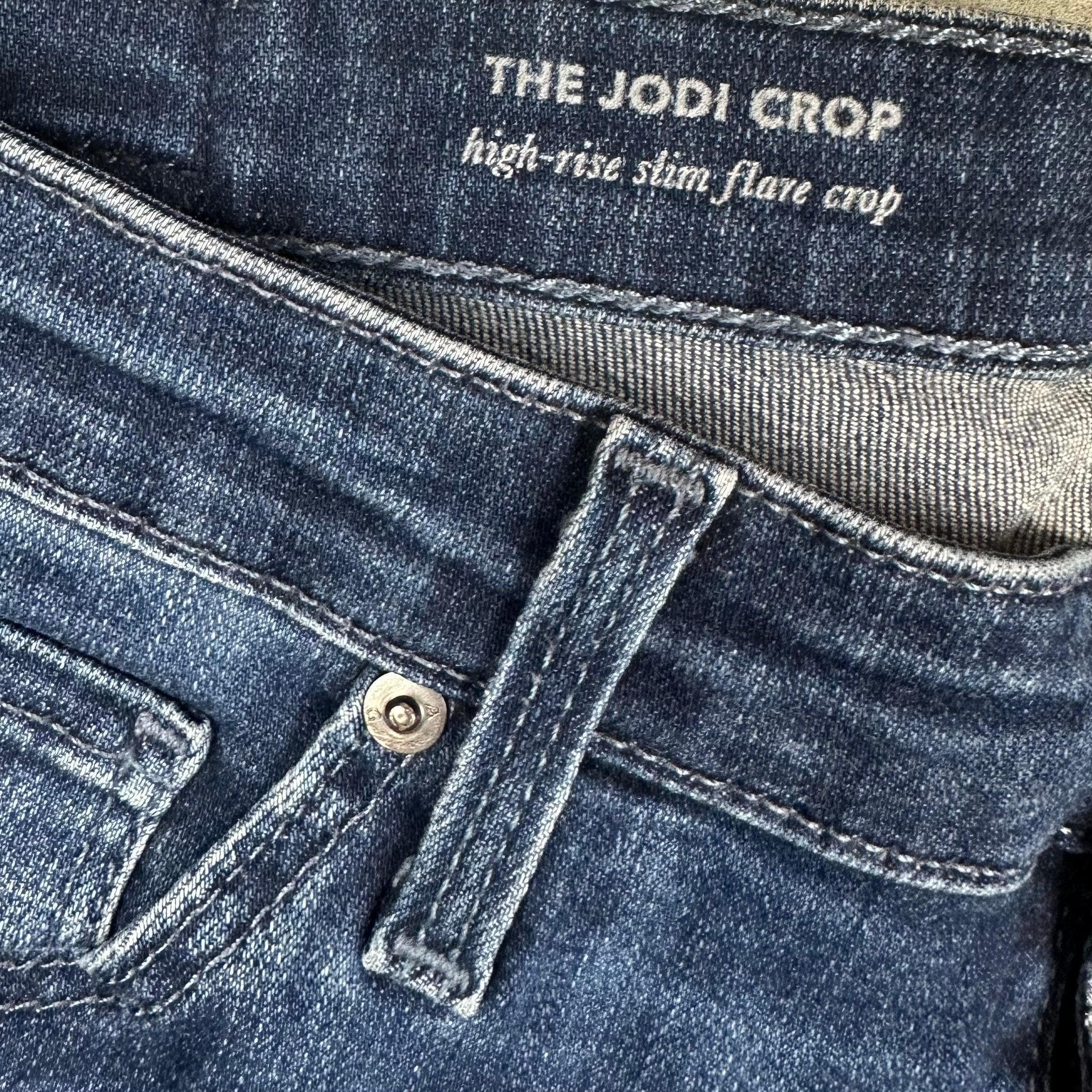 AG Adriano Goldschmied 'The Jodi Crop' Flare Crop Jeans- Size 27 — photo 6 of 8
