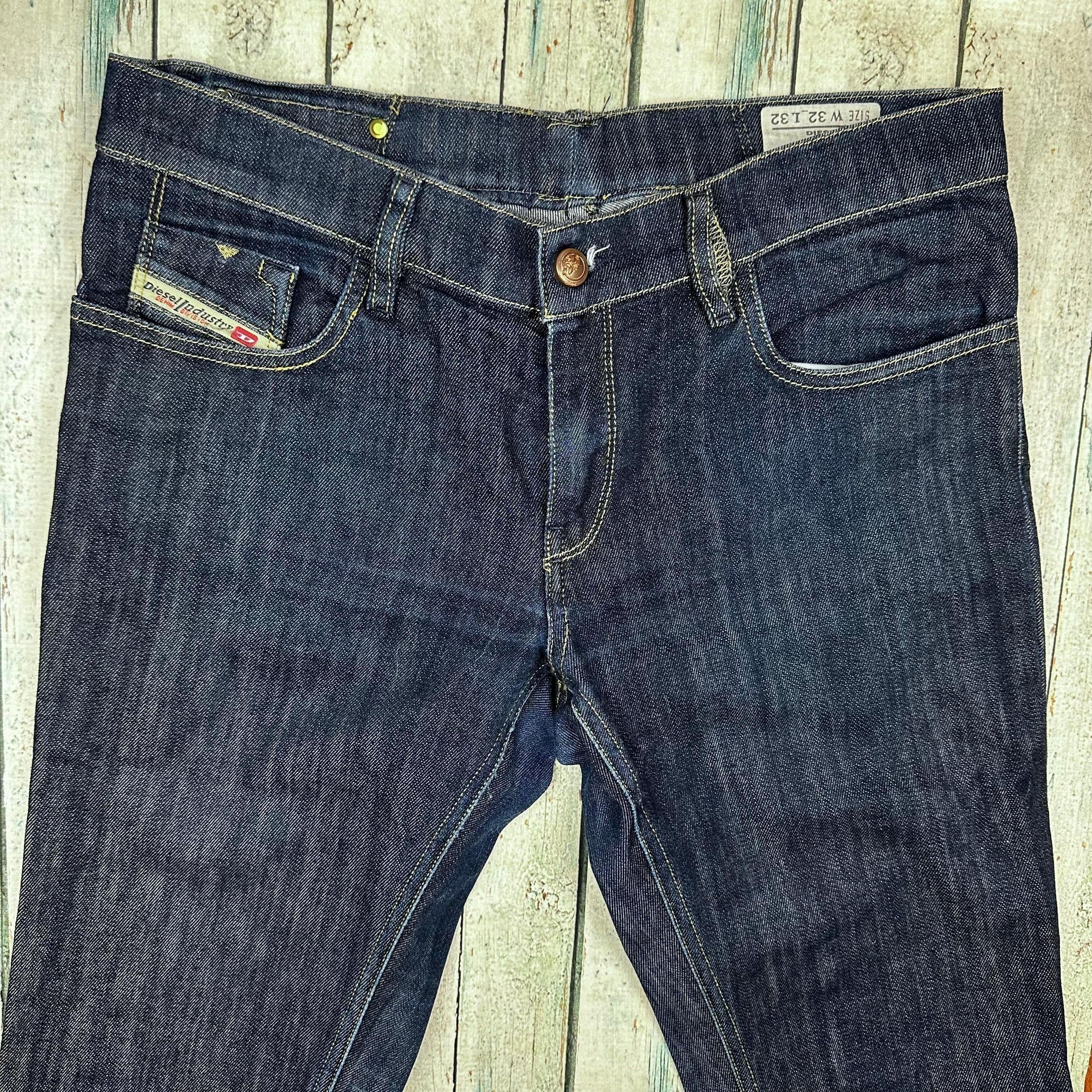 Diesel 'Livy' Dark Wash Slim Straight Jeans Size - 32S — photo 5 of 7