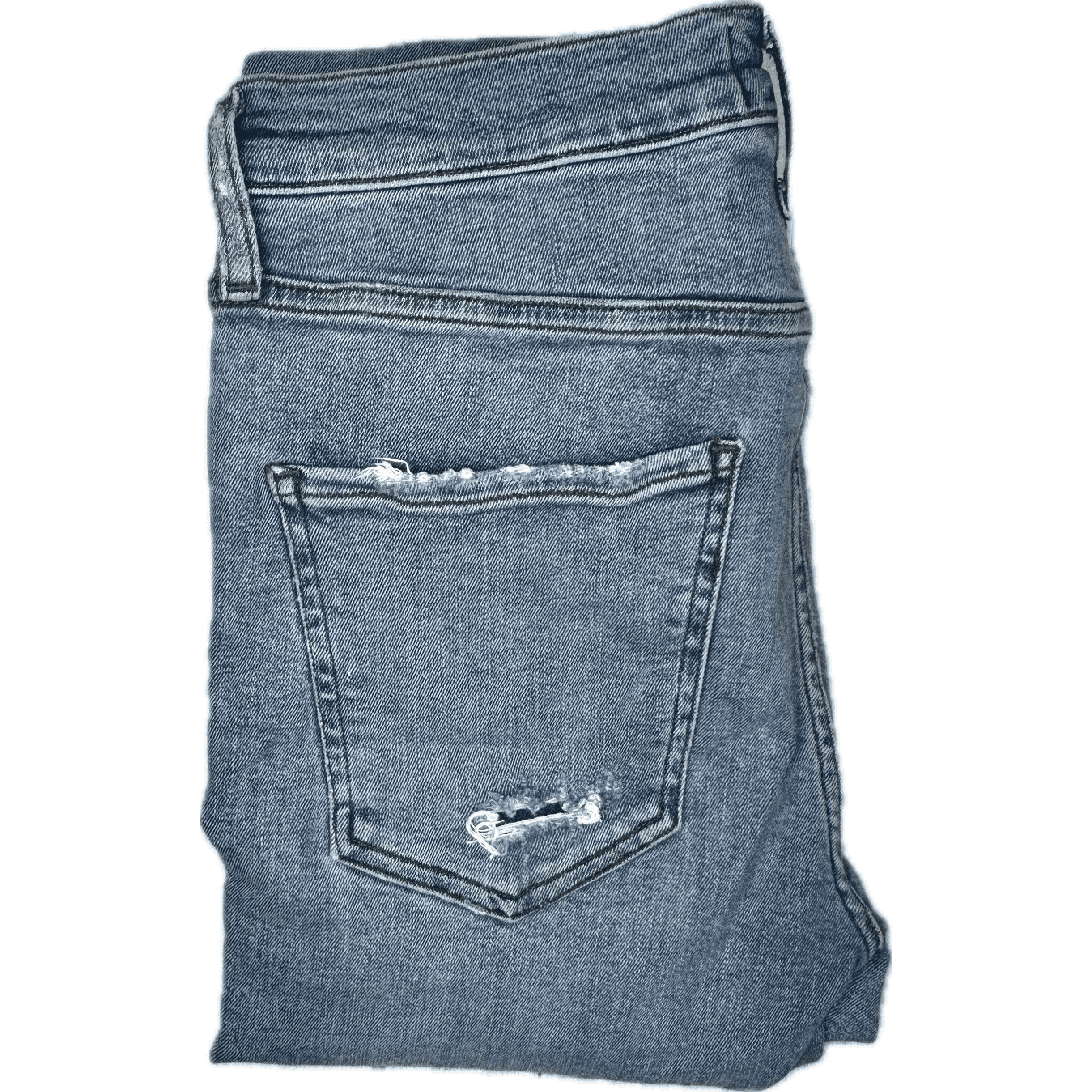 AGOLDE Chewed Hem Mid Rise Skinny Jeans- Size 28 — photo 2 of 9