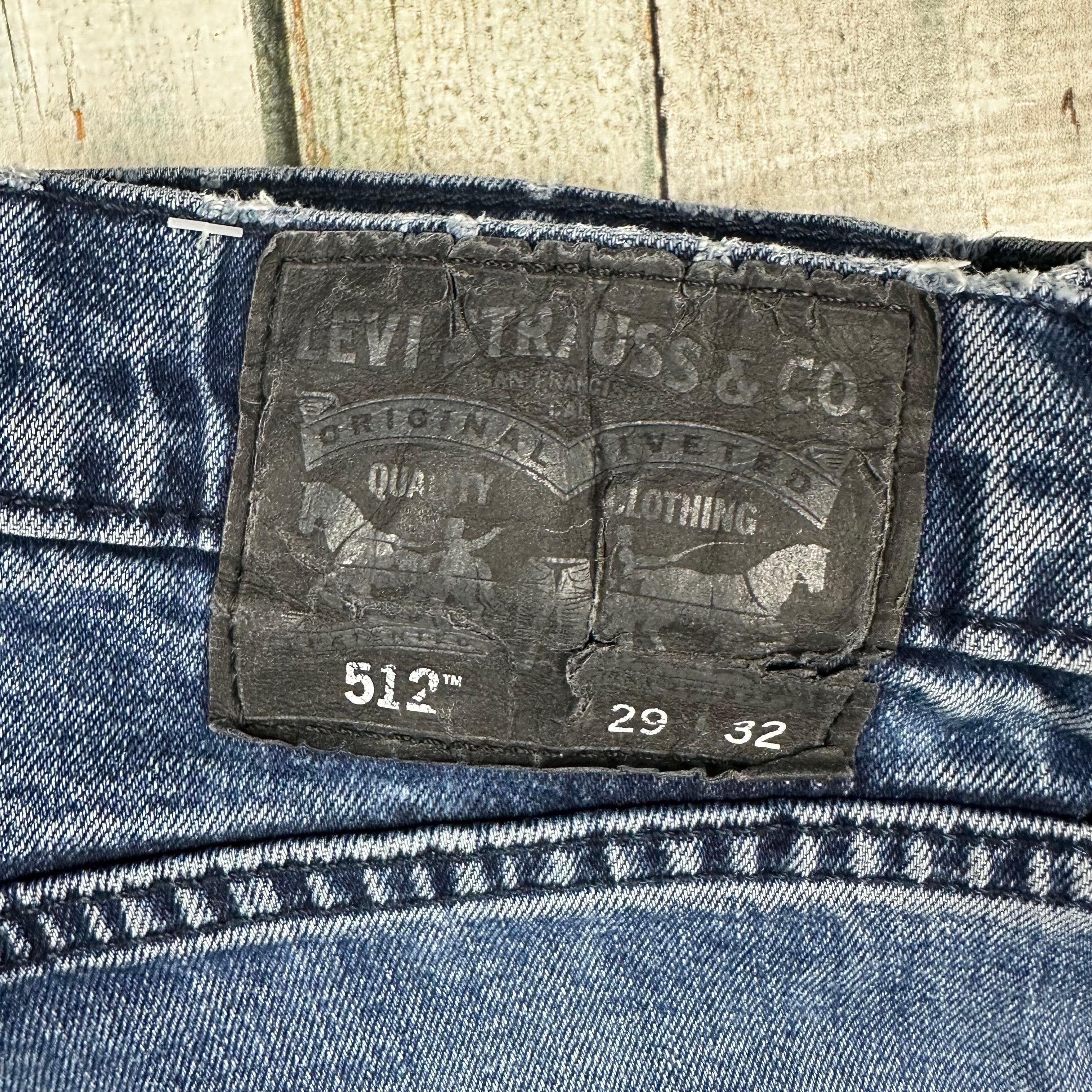 Levis 512 Slim Taper Mens Stretch Denim Jeans - Size 29/32 — photo 5 of 6