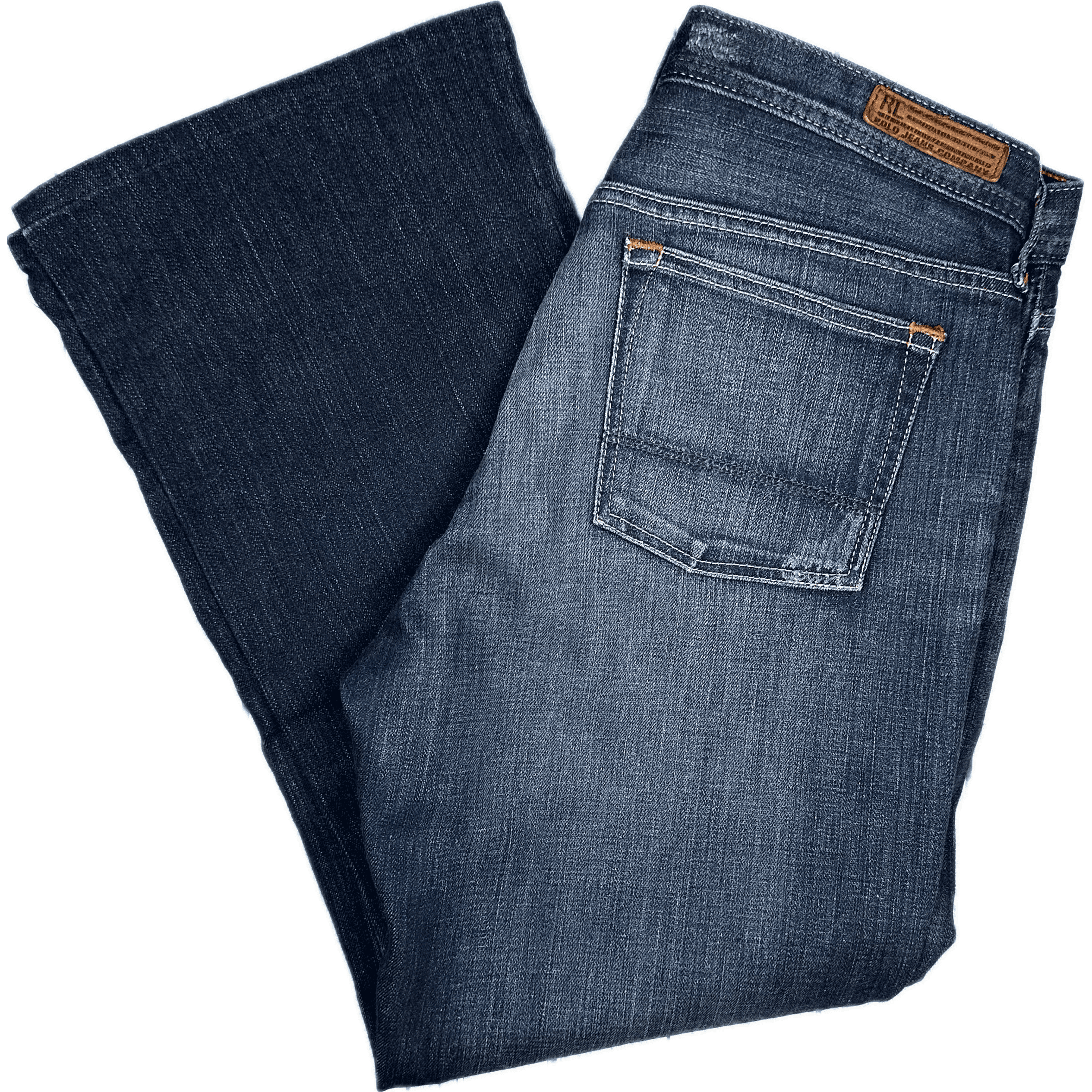 Ralph Lauren Ladies 'Kelly' Boot Leg Denim Jeans - Size 30S — photo 1 of 6