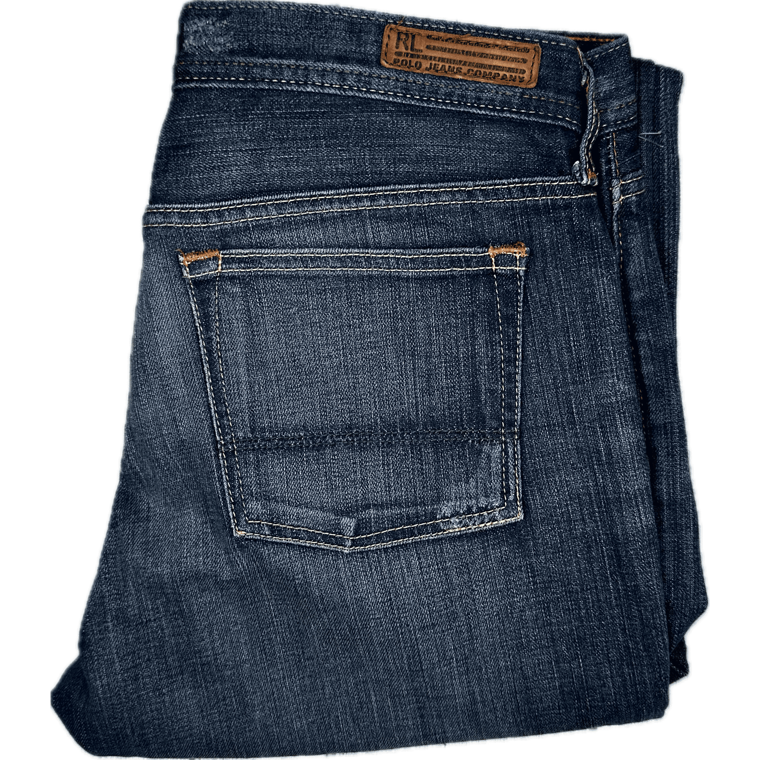 Ralph Lauren Ladies 'Kelly' Boot Leg Denim Jeans - Size 30S — photo 2 of 6