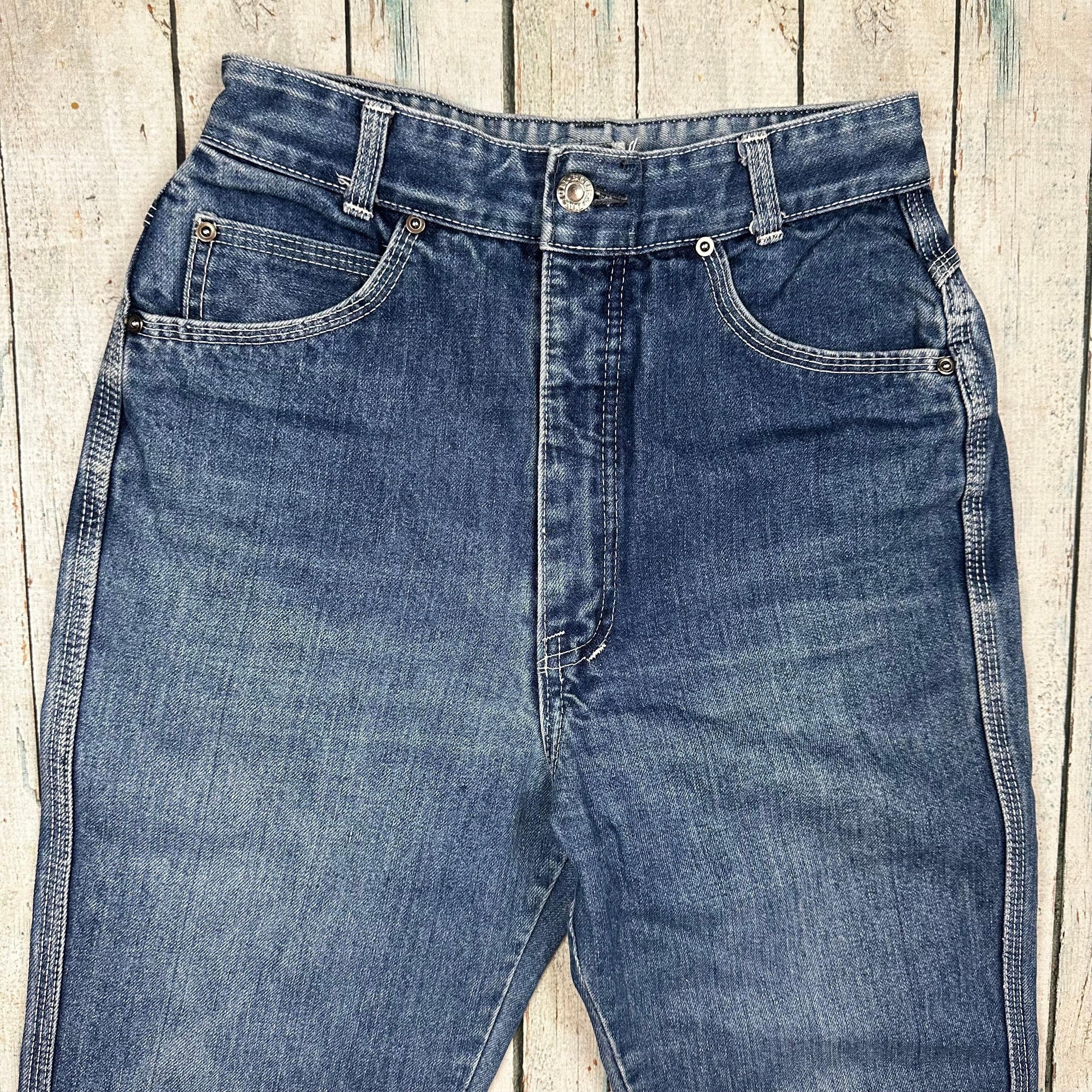 Blues Union Genuine 80's Australian Made Denim Jeans - Suit Size 7/8 — photo 4 of 7