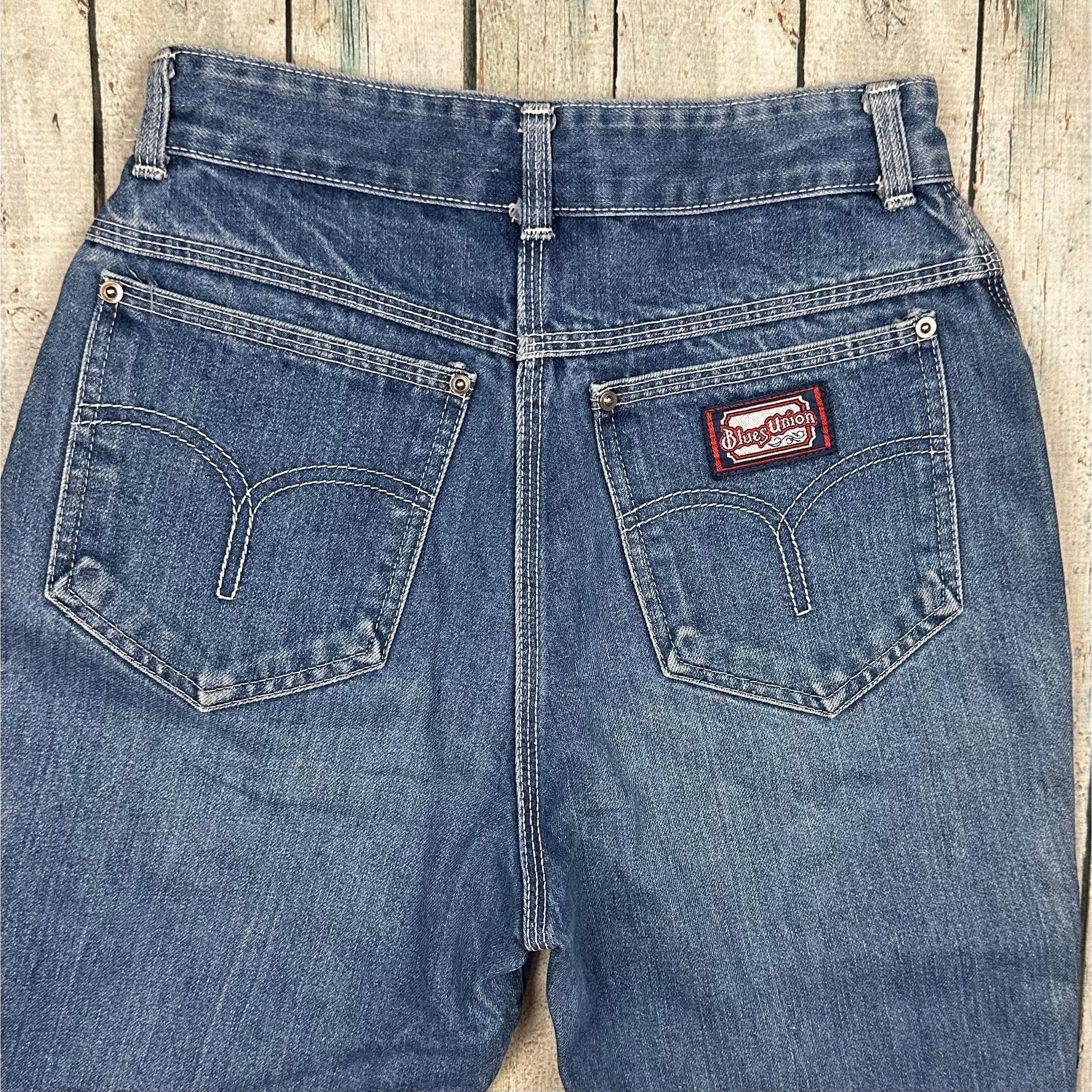 Blues Union Genuine 80's Australian Made Denim Jeans - Suit Size 7/8 — photo 5 of 7