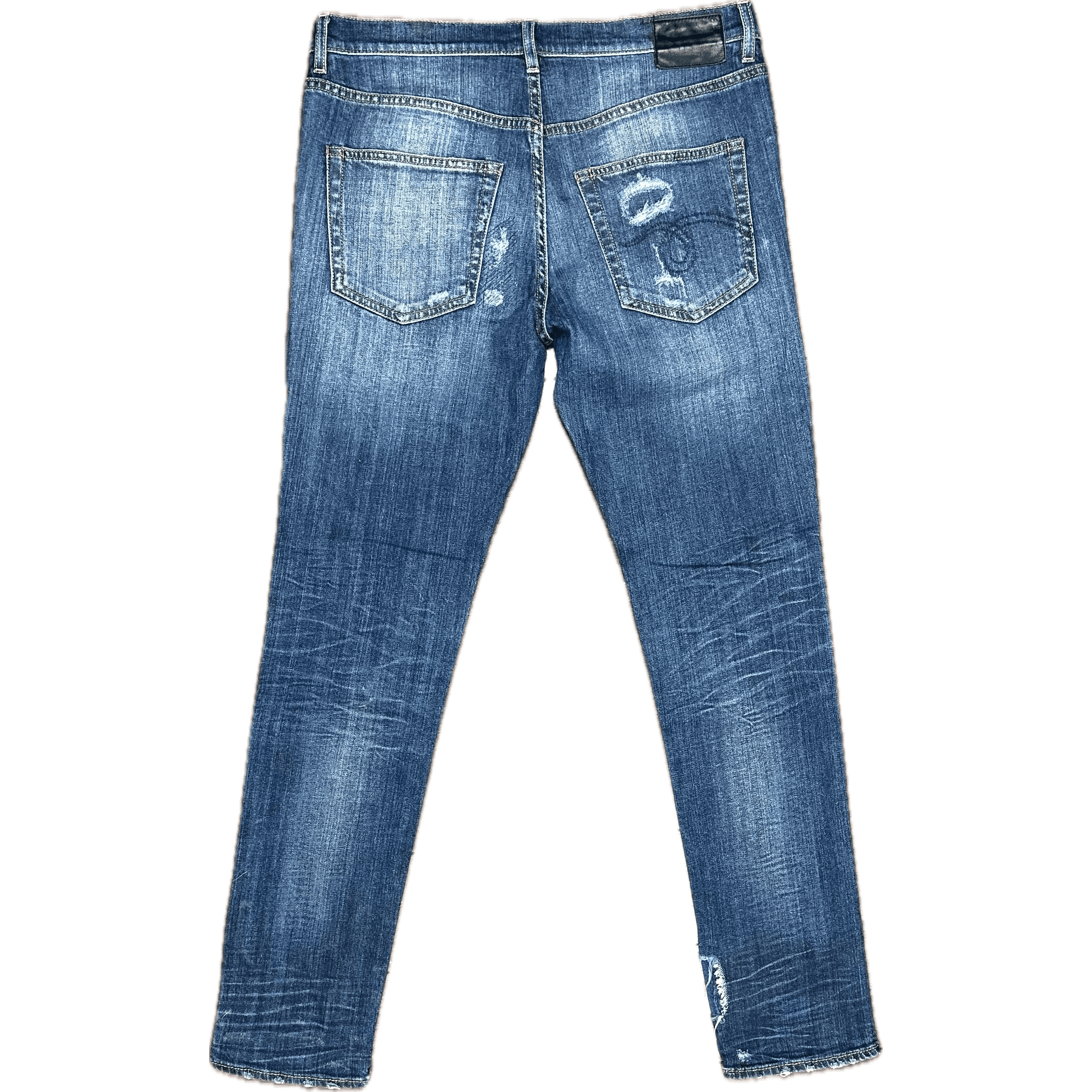 R13 Made in Italy 'Slouch Skinny' Distressed Jeans- Size 30 — photo 3 of 10