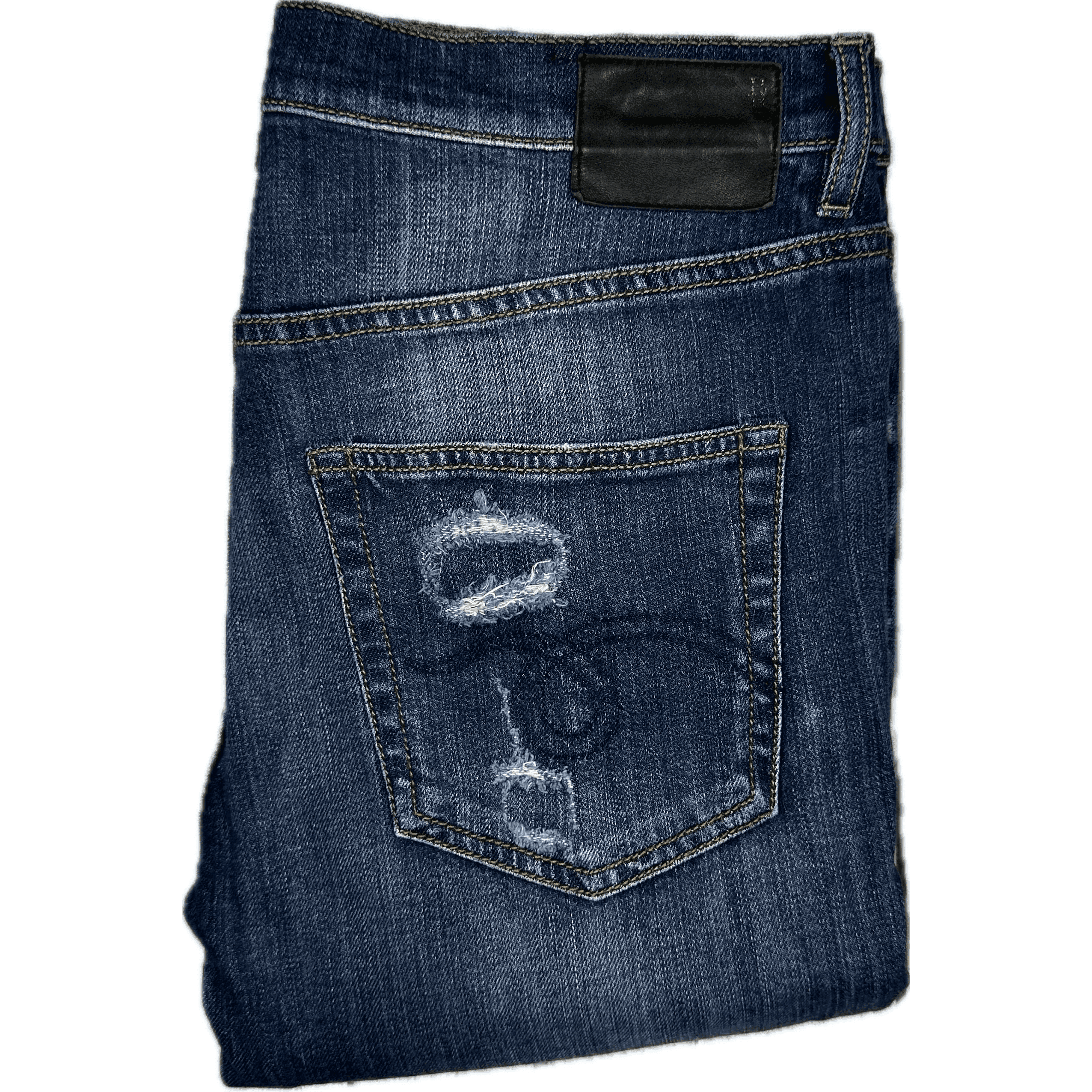 R13 Made in Italy 'Slouch Skinny' Distressed Jeans- Size 30 — photo 5 of 10