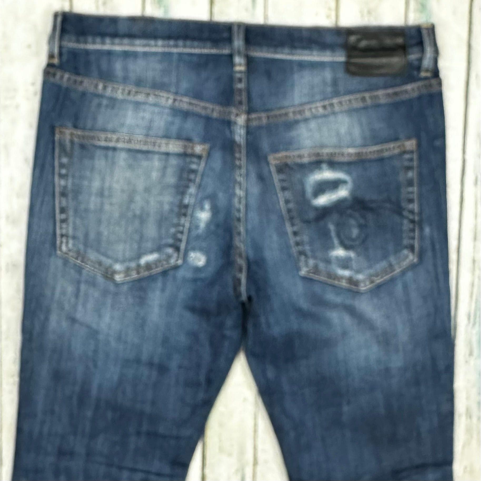 R13 Made in Italy 'Slouch Skinny' Distressed Jeans- Size 30 — photo 8 of 10