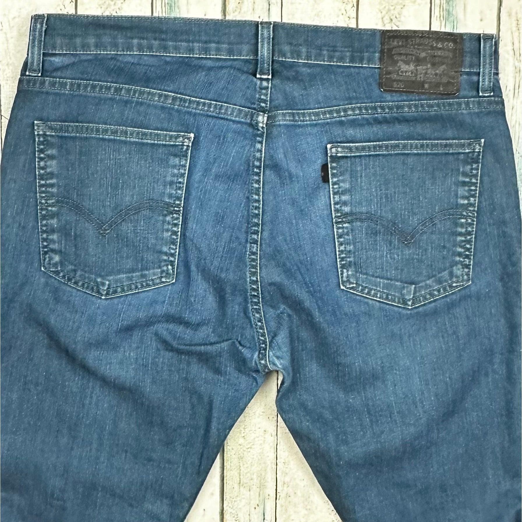 Levis 520 Mens Stretch Slim Tapered Jeans - Size 34/34 — photo 4 of 6