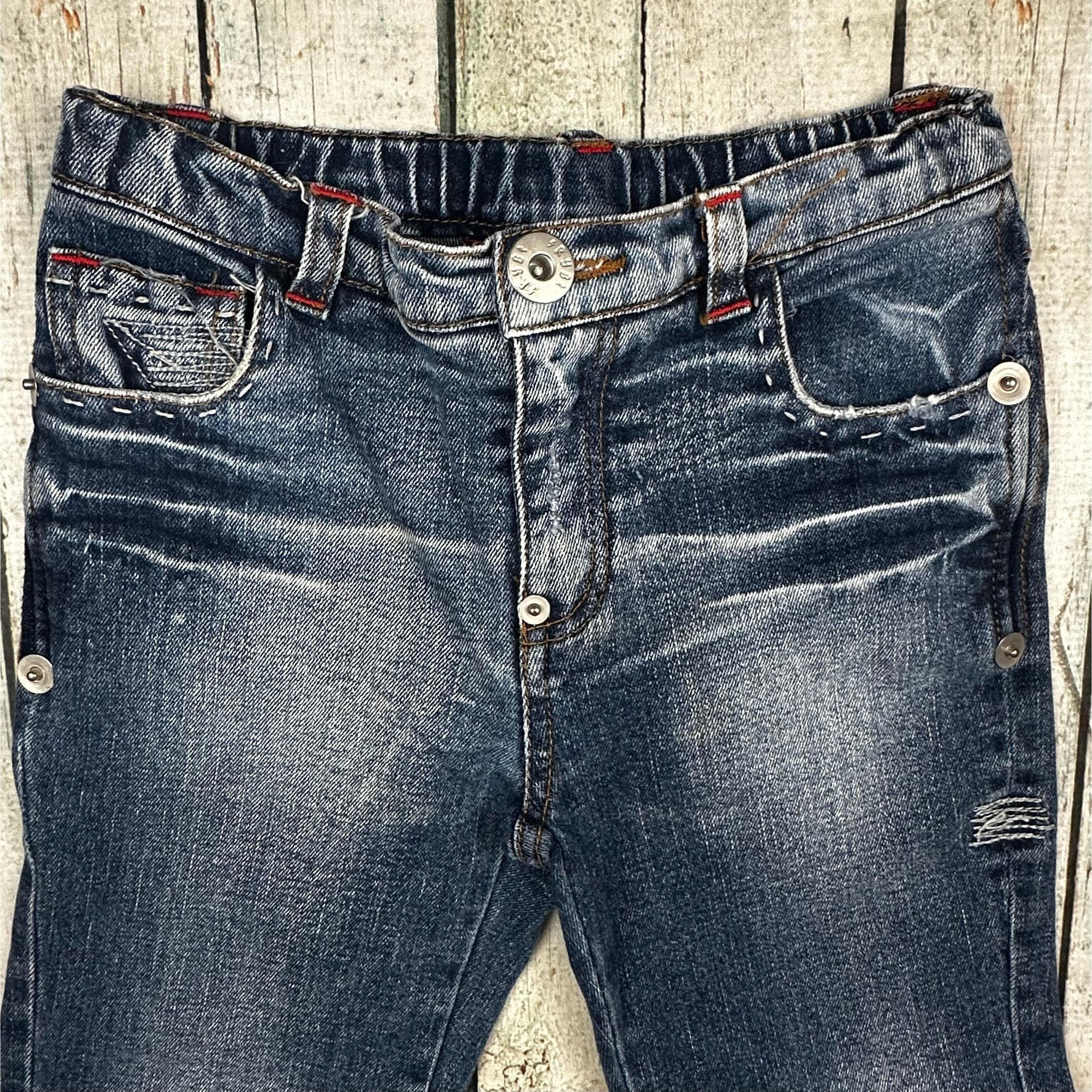 Rock your Baby Tattoo Print Distressed Denim Jeans- Size 5 — photo 7 of 7