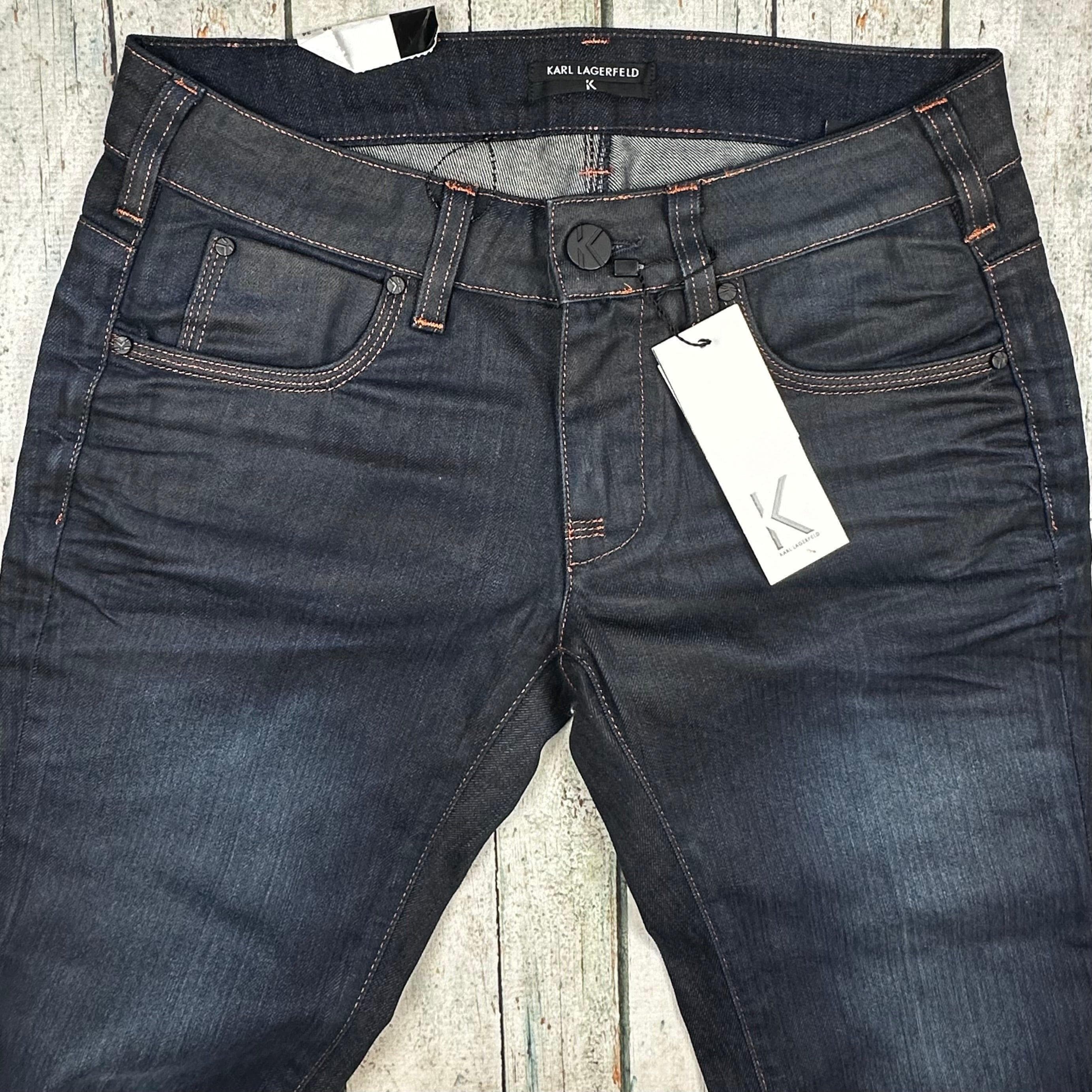NWT- Karl Largerfeld Ladies 'Classic Skinny' Jeans- Size 28/34 — photo 5 of 6