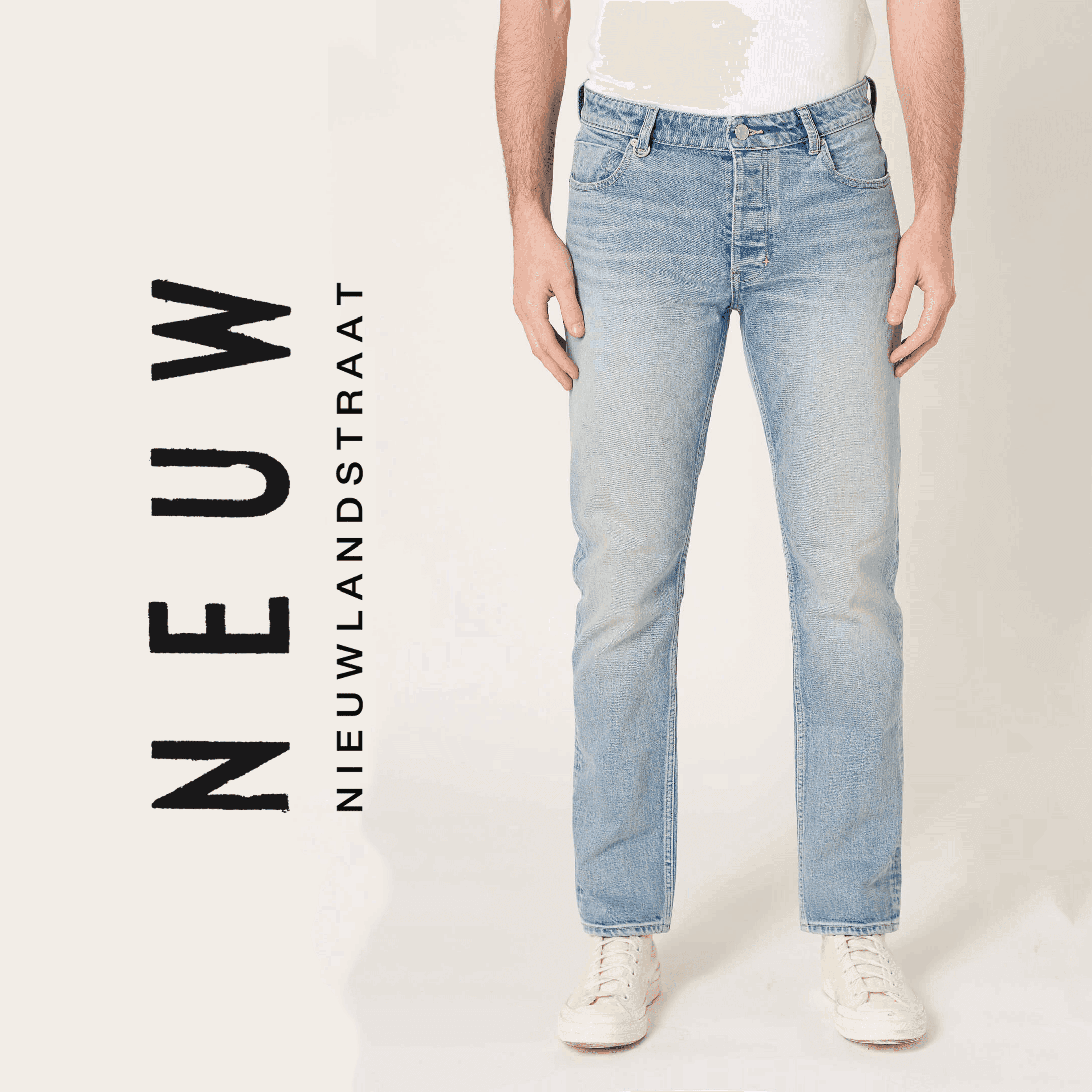 NWT- NEUW 'Ray Straight' Dawn Mens Jeans RRP $199.95 - Size 32/32 — photo 1 of 4