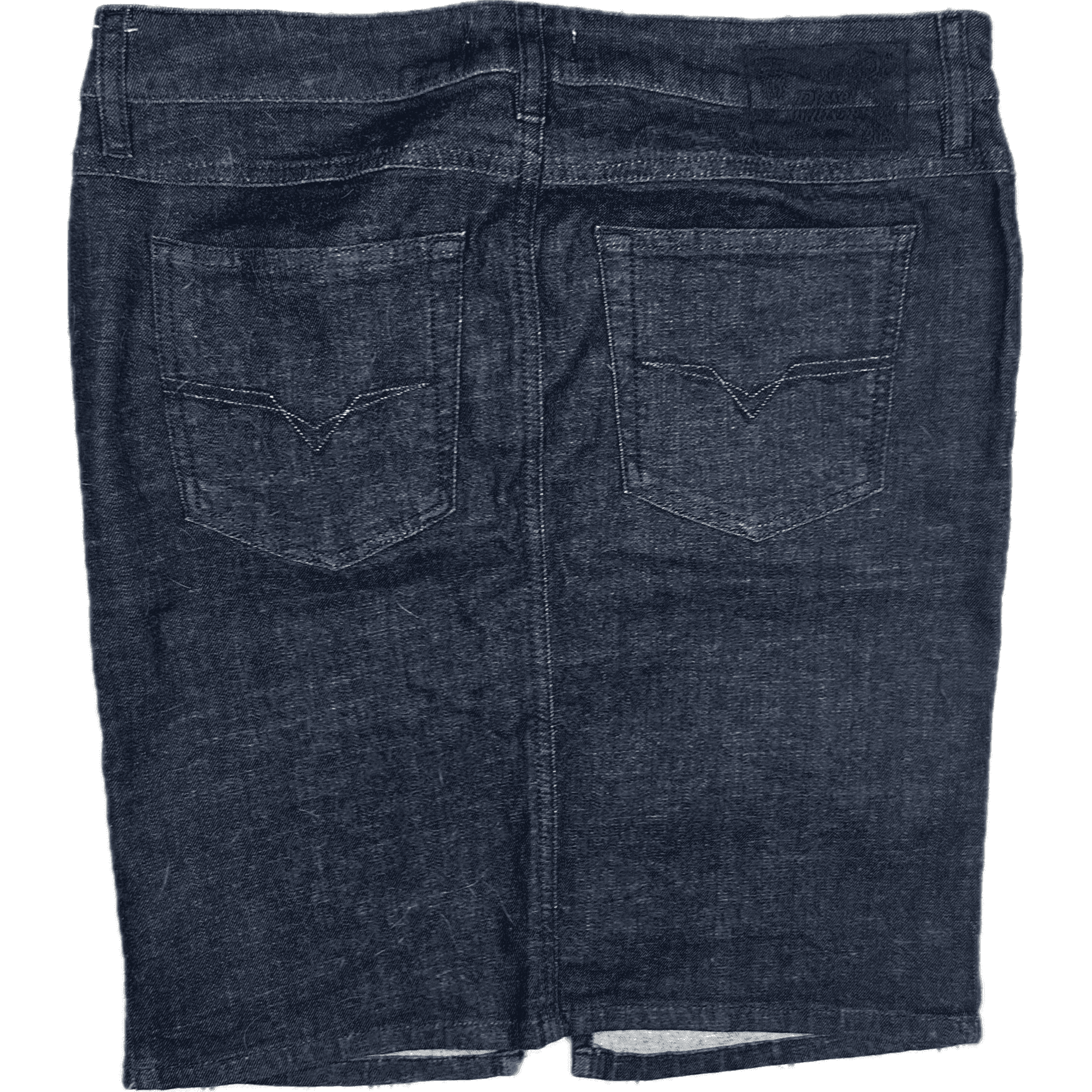 Diesel Italy Stretch Dark Denim Skirt - Size 28 — photo 2 of 4