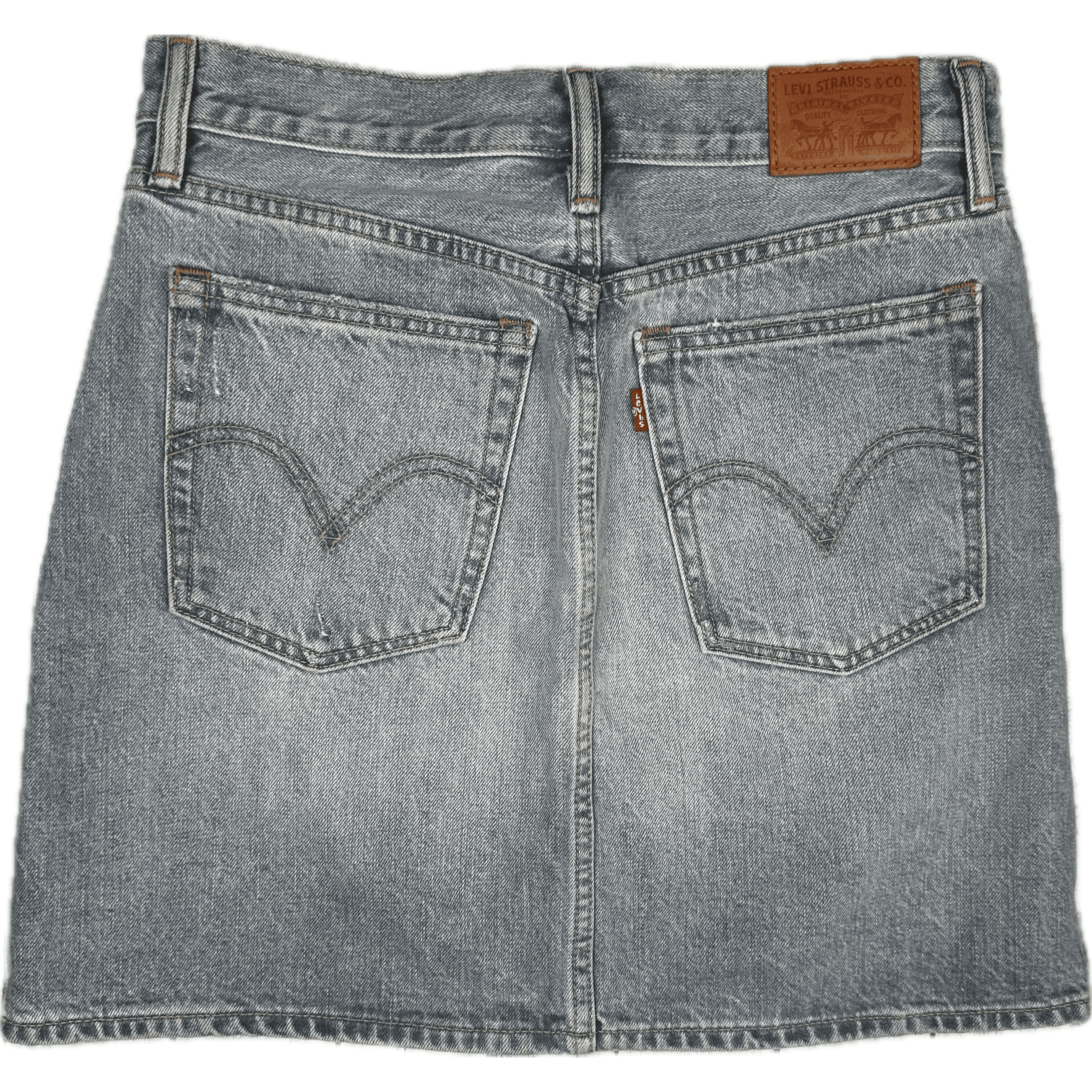 Levis Light Wash Classic Denim Skirt - Size 26 — photo 4 of 5
