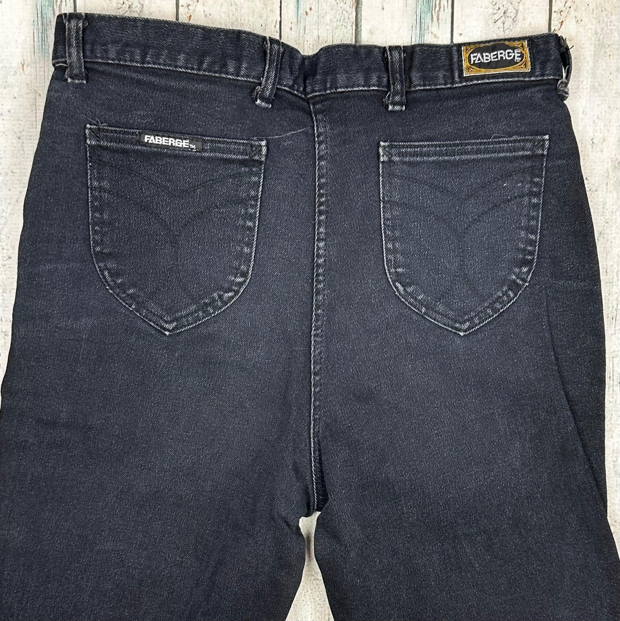 Fabergé 1980's High Waist Slim Ladies Jeans - Suit Size 12 — photo 3 of 6