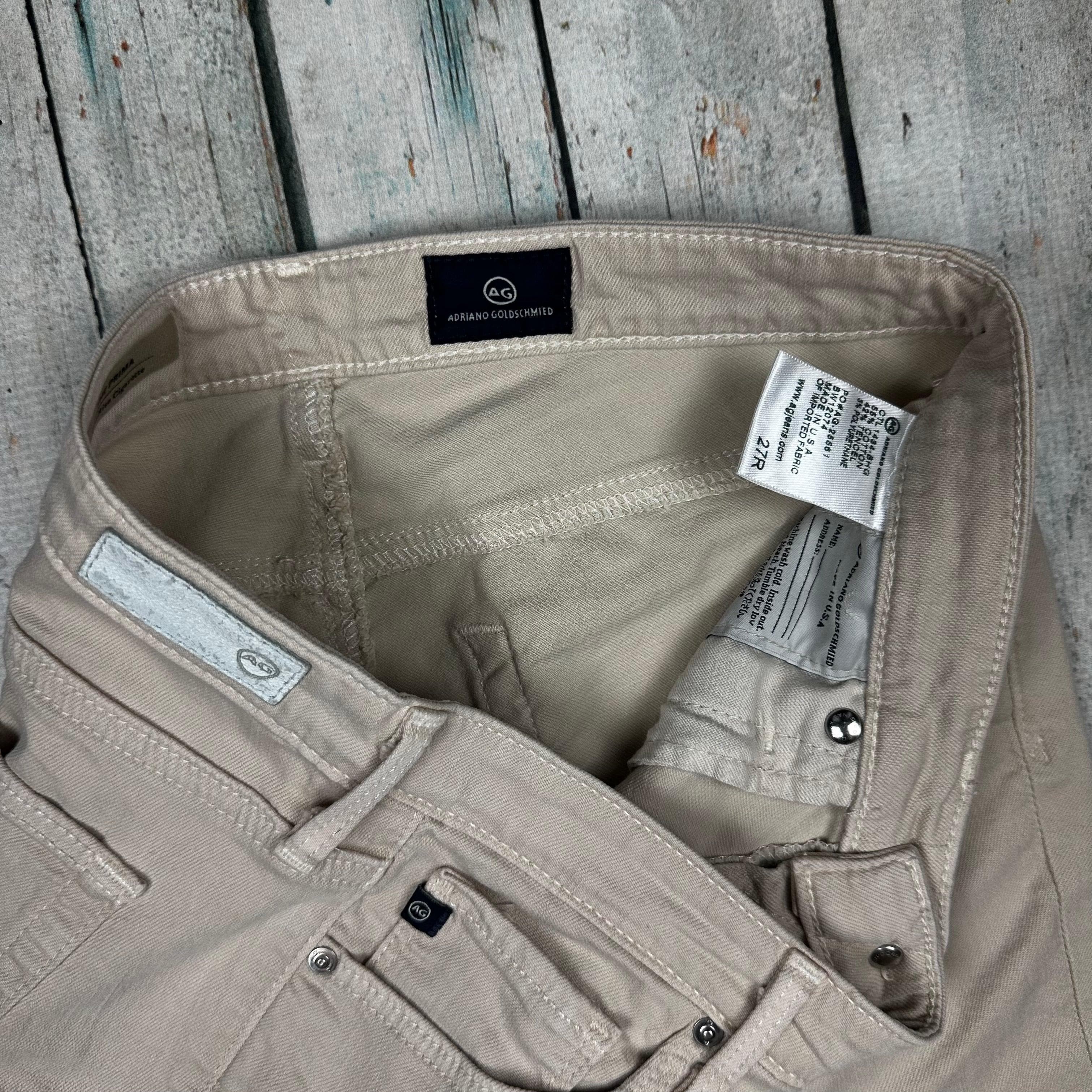 AG Adriano Goldschmied 'the Prima' Mid Rise Cigarette Jeans- Size 27R — photo 5 of 8