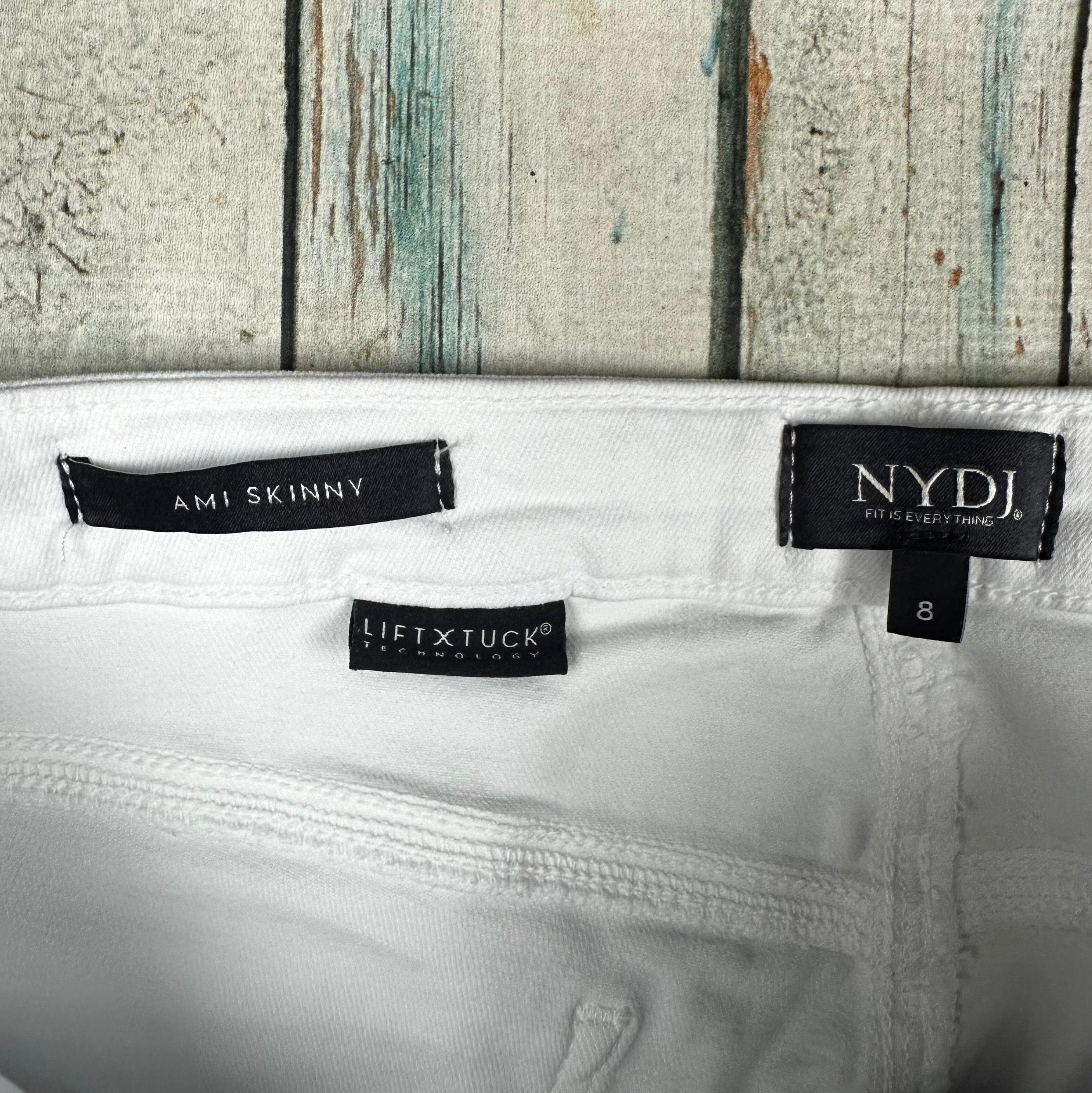 NYDJ 'Ami Skinny' White Strech Jeans -Size 8 US or 12 AU — photo 6 of 9