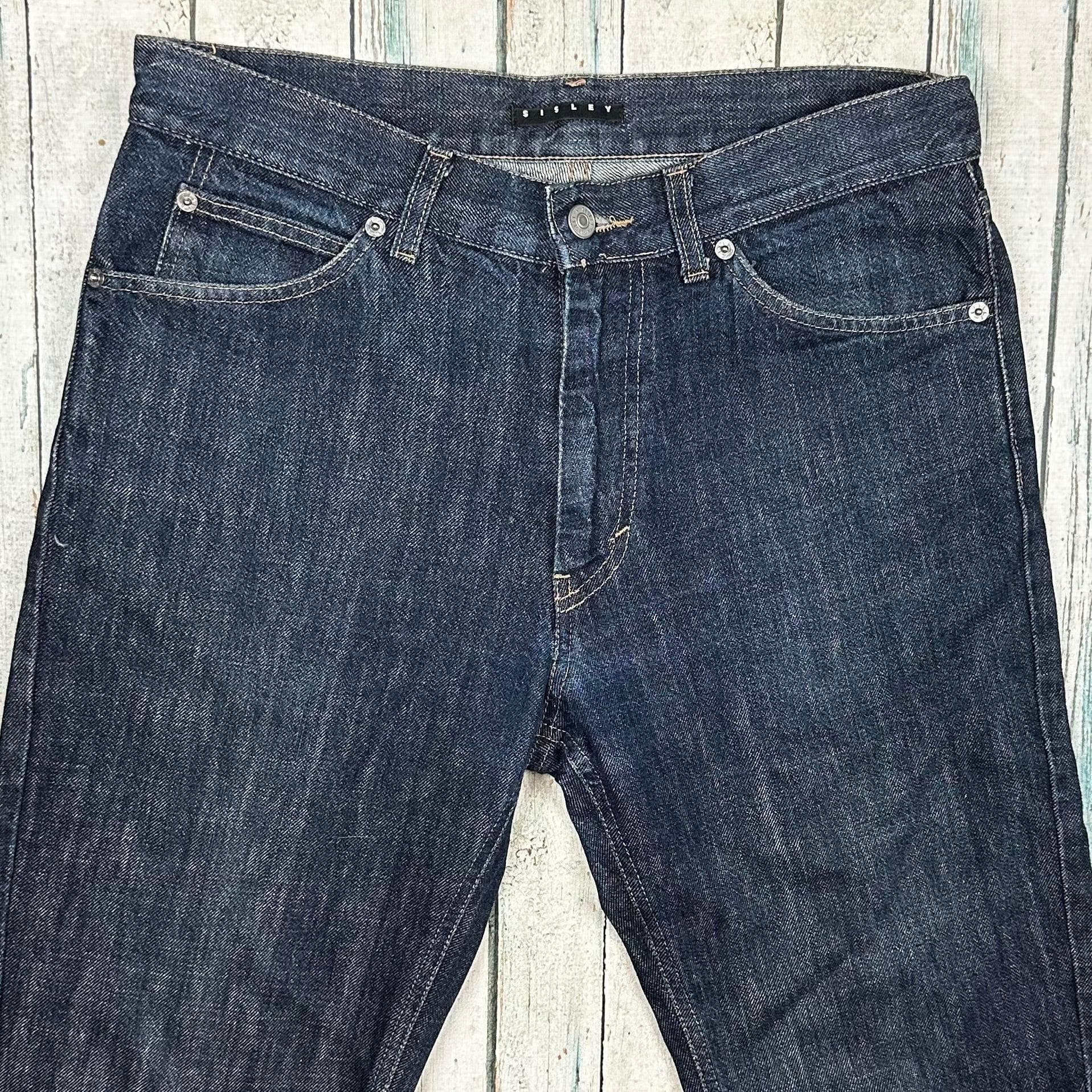 Sisley Italian Mens Classic Straight Leg Jeans -Size 32/34 — photo 4 of 5