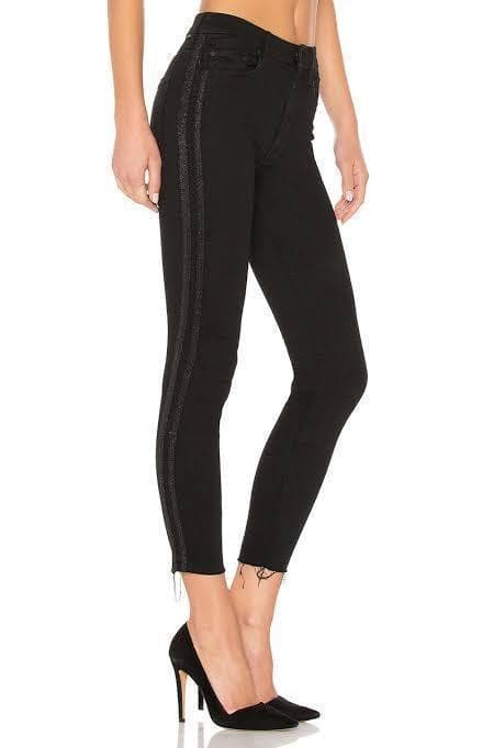 Mother 'Looker Ankle Fray' Guilty Party Racer Jeans - Size 30 — photo 1 of 10