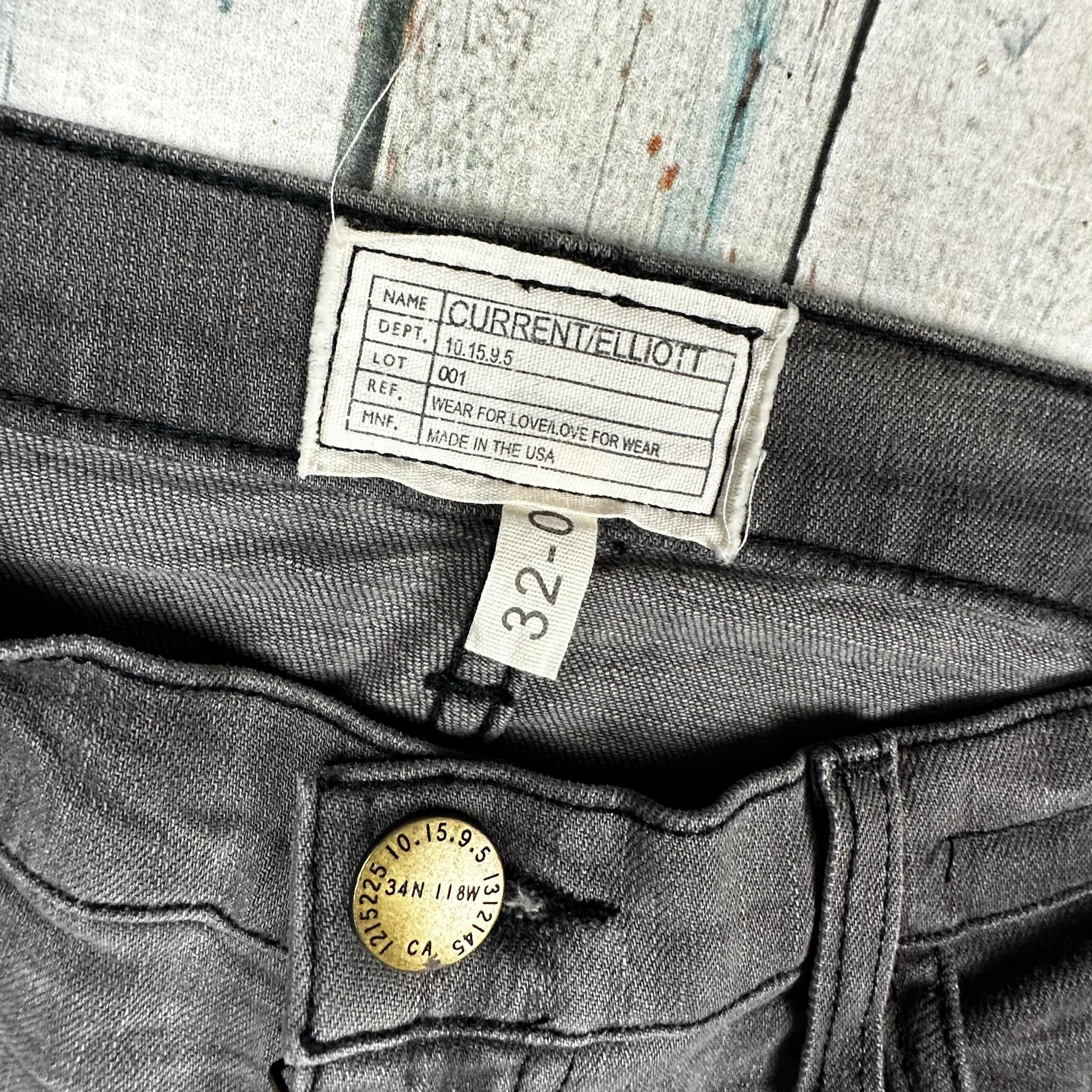 Current/Elliot 'The Ankle Skinny' Tunnel Wash Jeans- Size 32 — photo 5 of 8