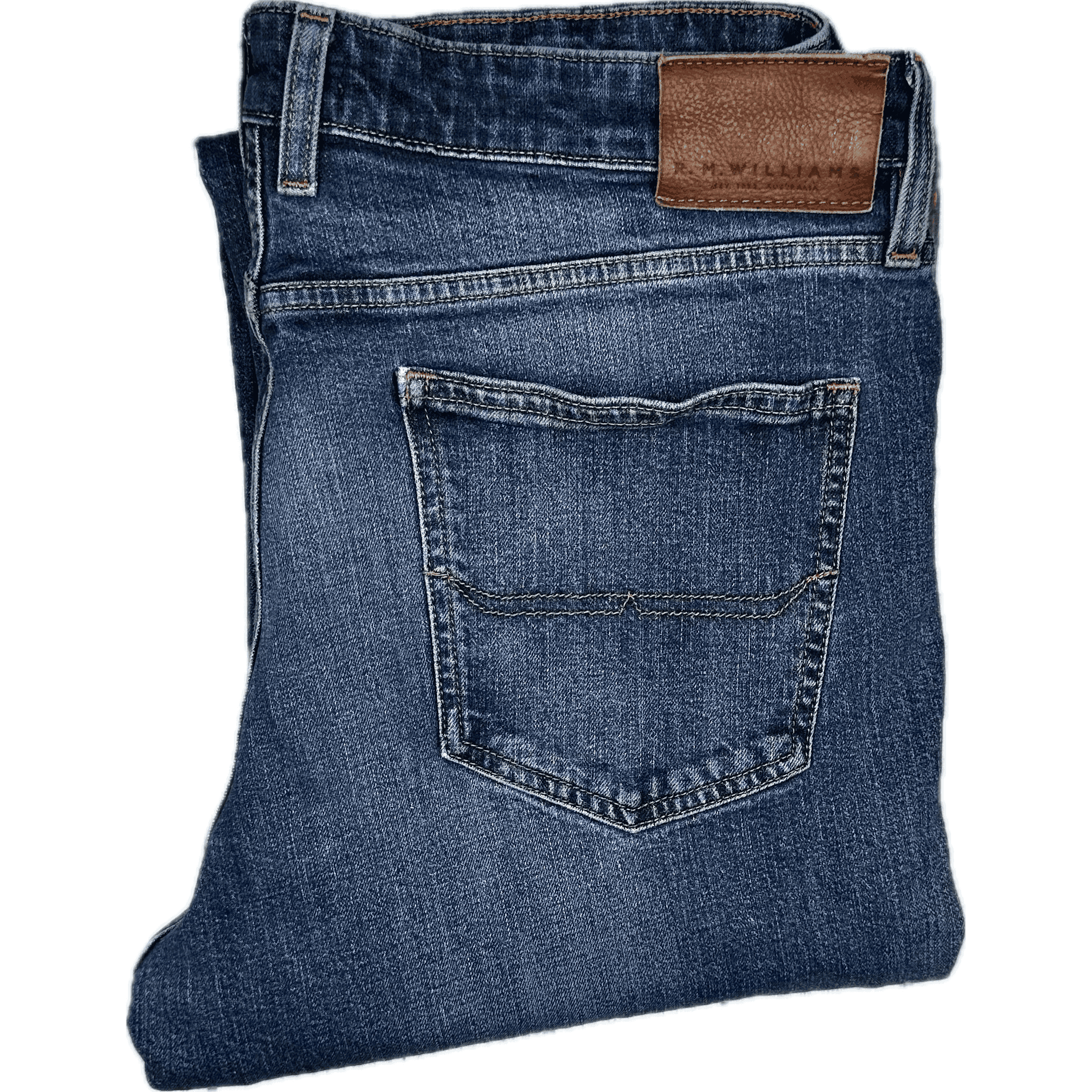 R.M. Williams Mens Straight Fit Stretch Jeans- Size 36/32 — photo 2 of 7