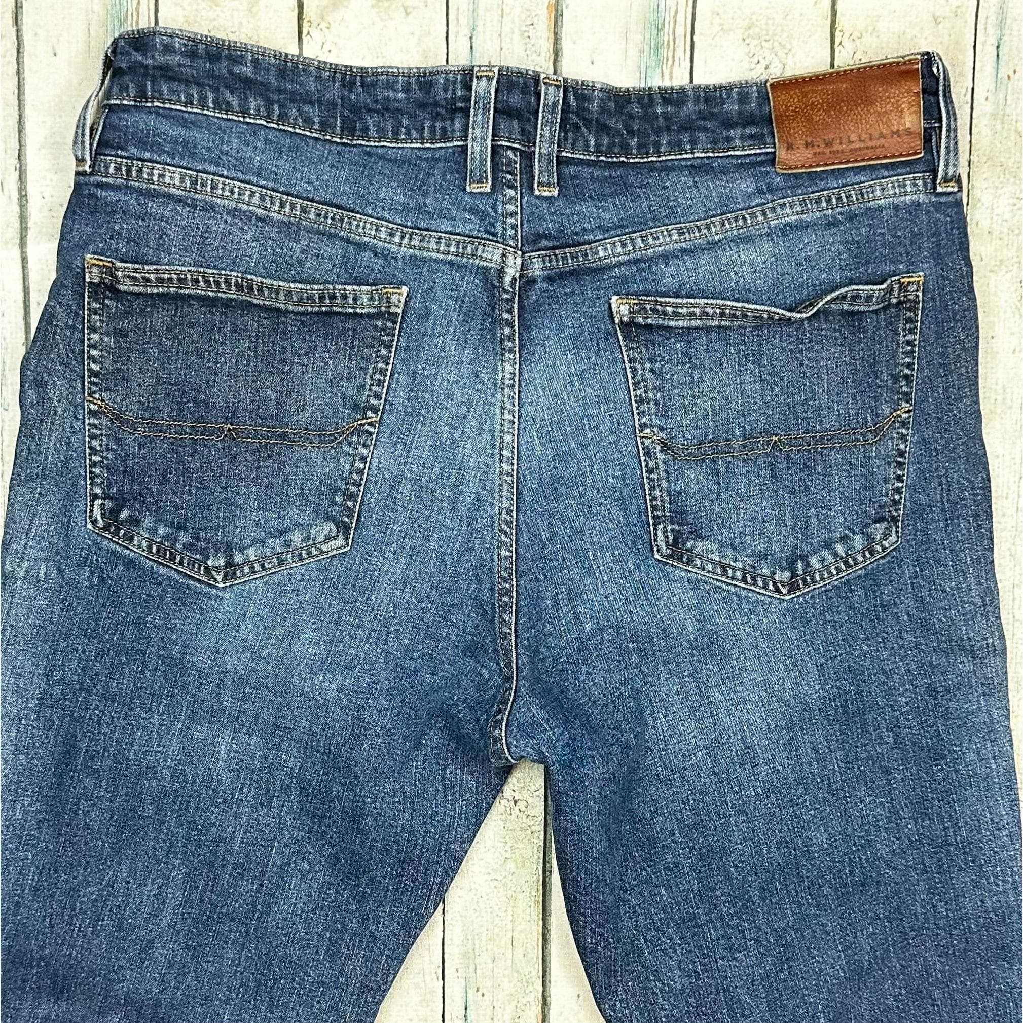 R.M. Williams Mens Straight Fit Stretch Jeans- Size 36/32 — photo 6 of 7