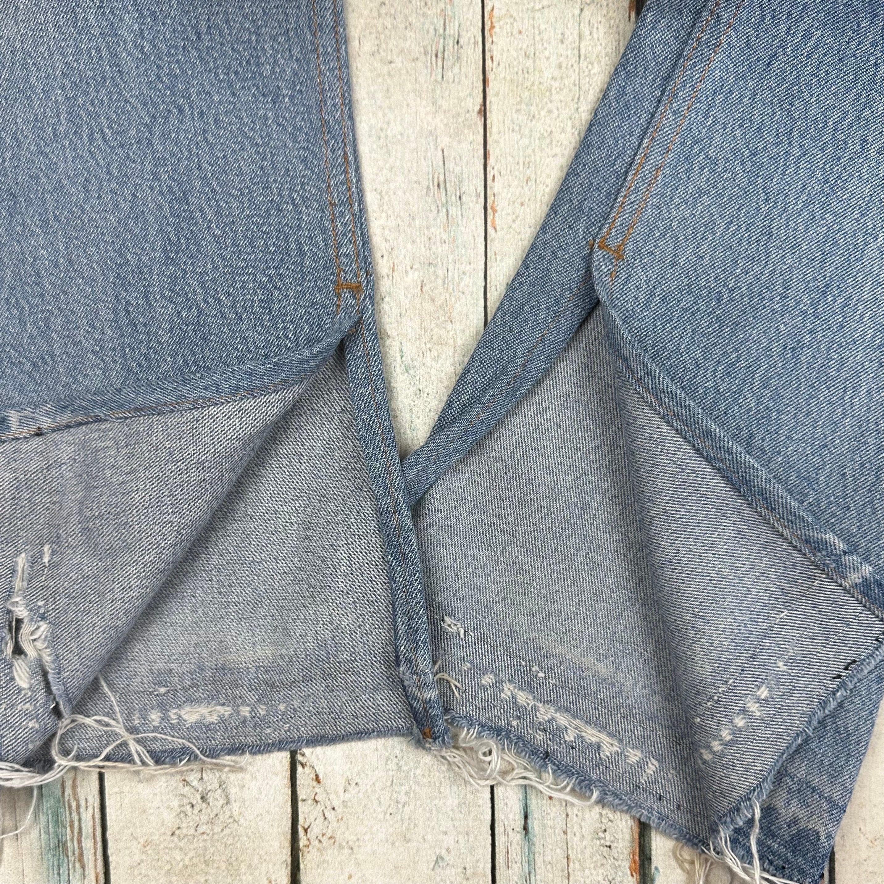 RE/DONE Distressed 'The Elsa' Mid Rise Kick Flare Jeans -Size 27 — photo 7 of 9