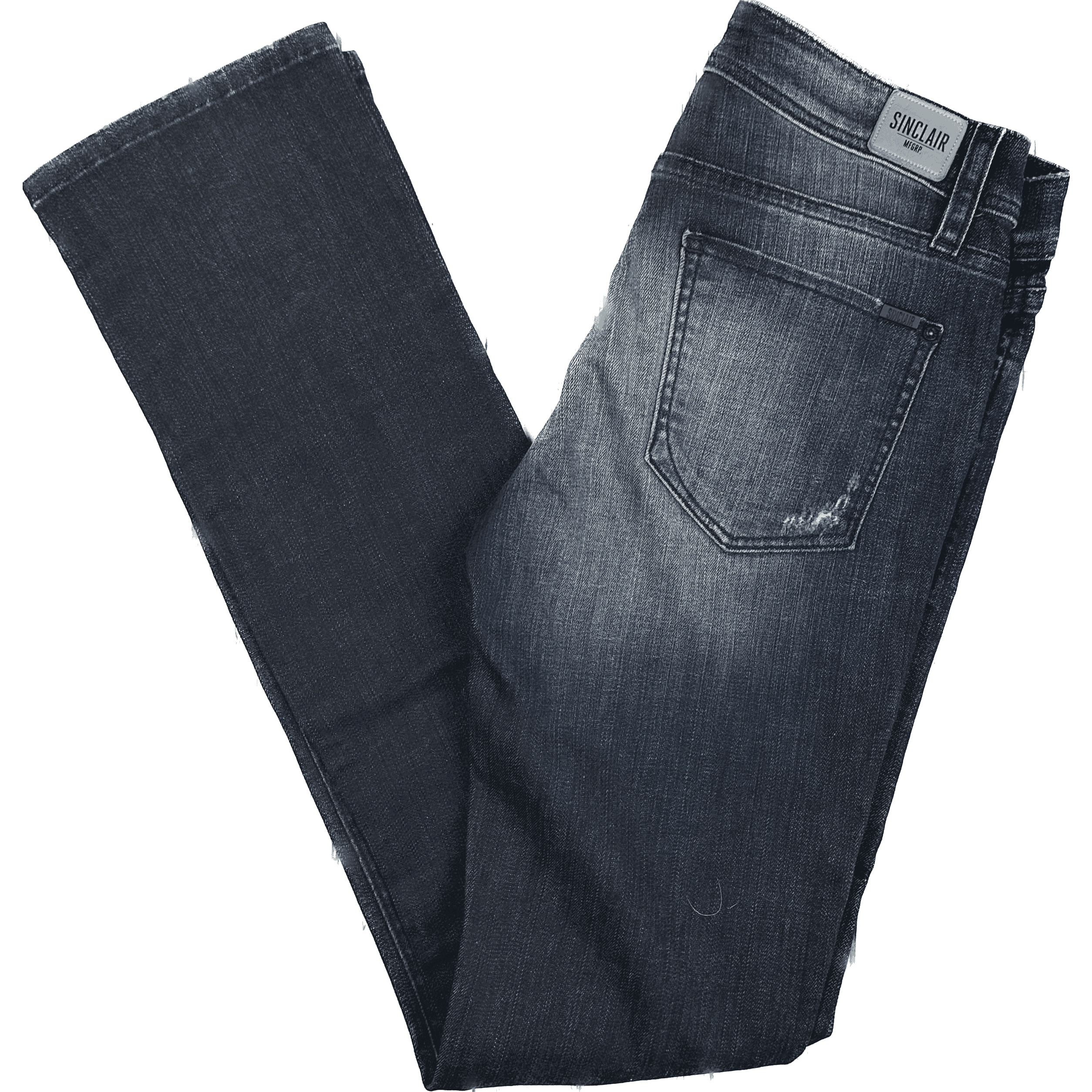 Sinclair USA Made Distressed Straight Jeans- Size 28 — photo 1 of 7