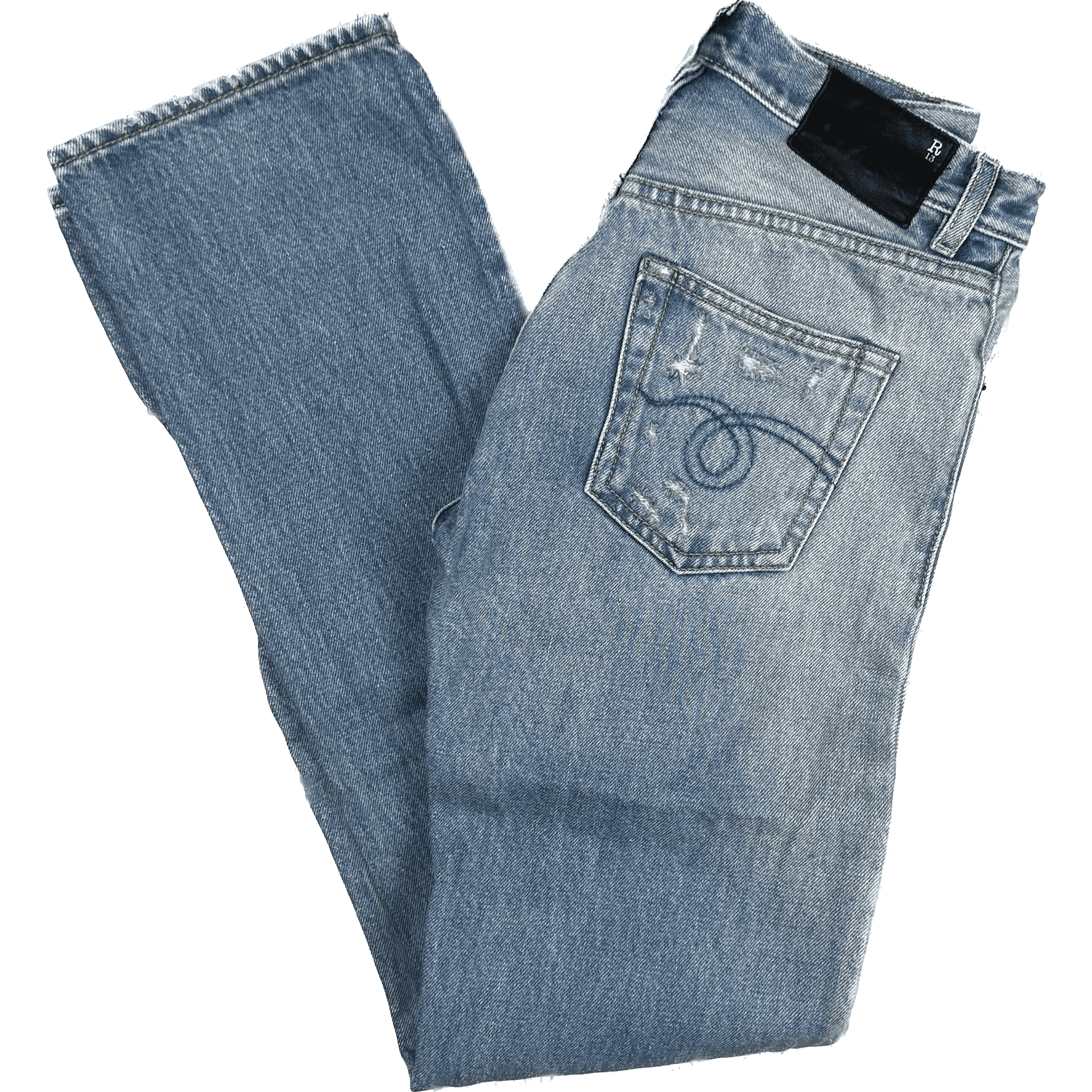 R13 Made in Italy 'Classic' Bankside Blue Jeans- Size 25 — photo 1 of 7