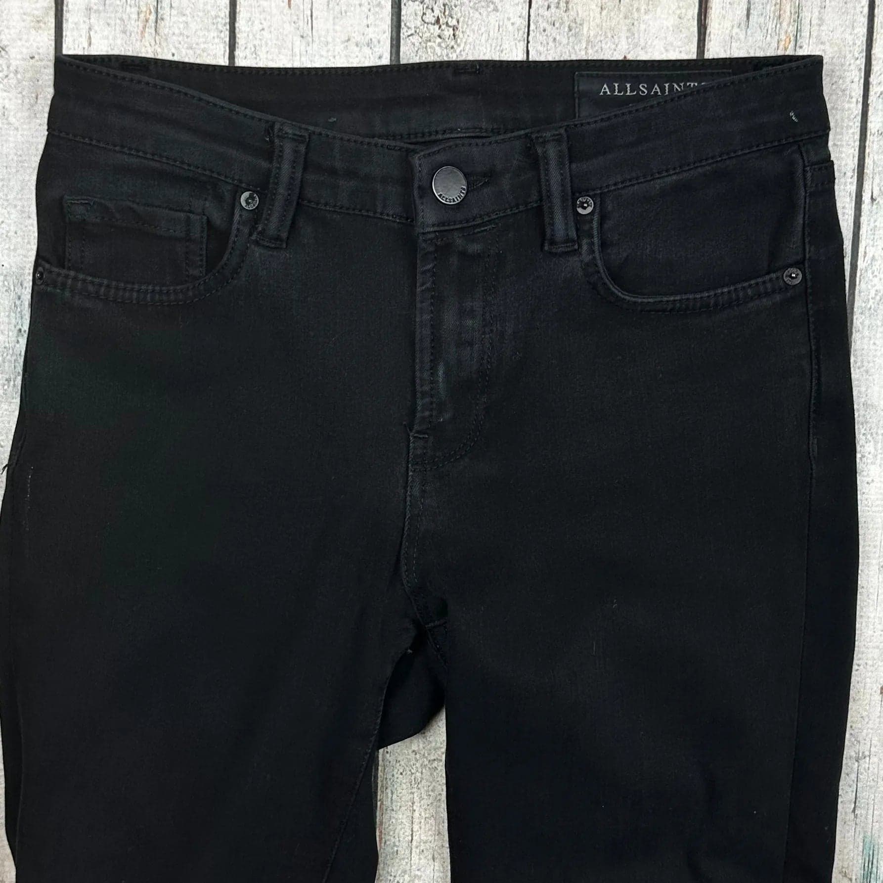 All Saints Black 'Jewel' Skinny Jeans -Size 27 — photo 6 of 8