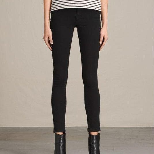 All Saints Black 'Jewel' Skinny Jeans -Size 27 — photo 7 of 8
