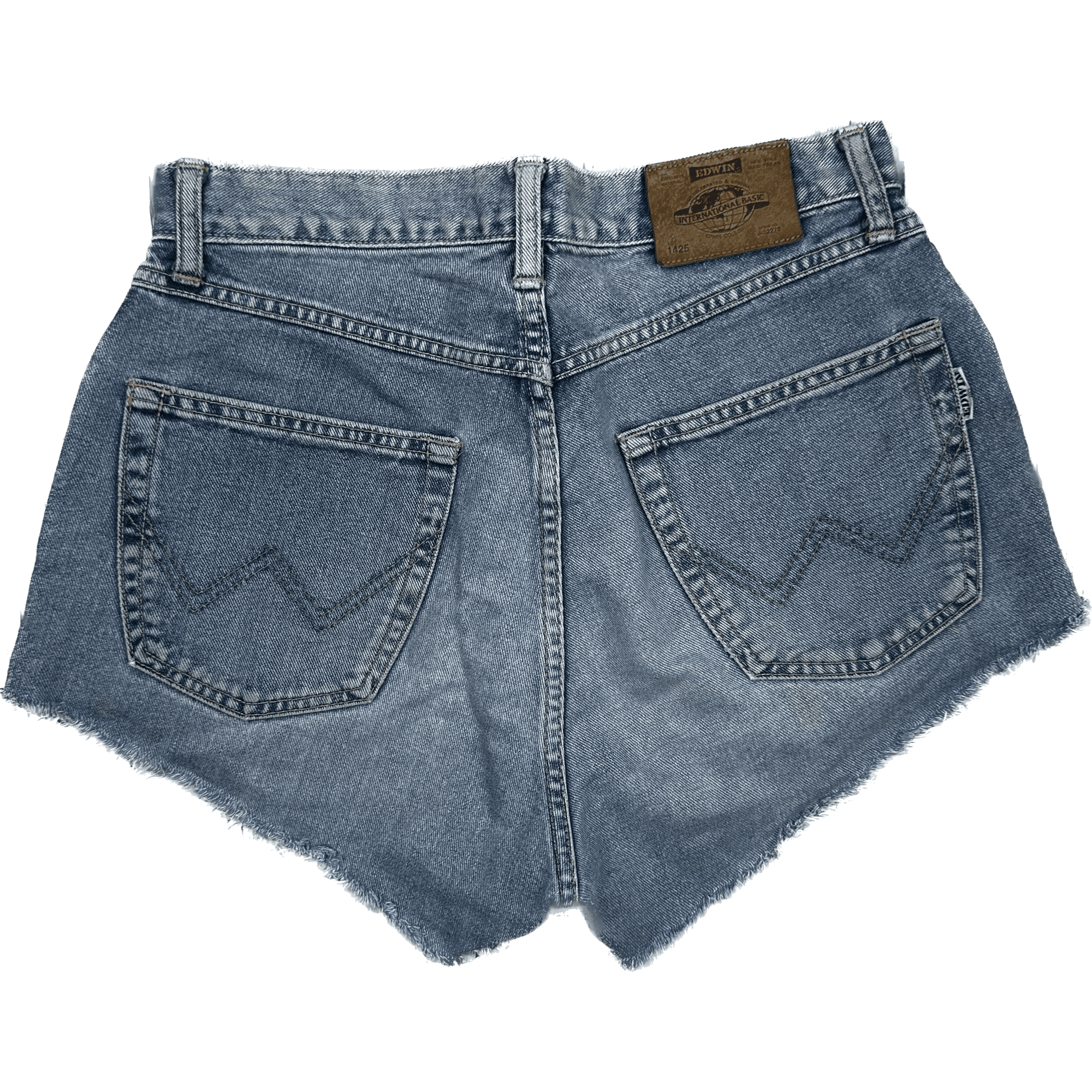 Edwin Japan Ladies Fray Hem Denim Shorts - Suit Size 11 — photo 2 of 5