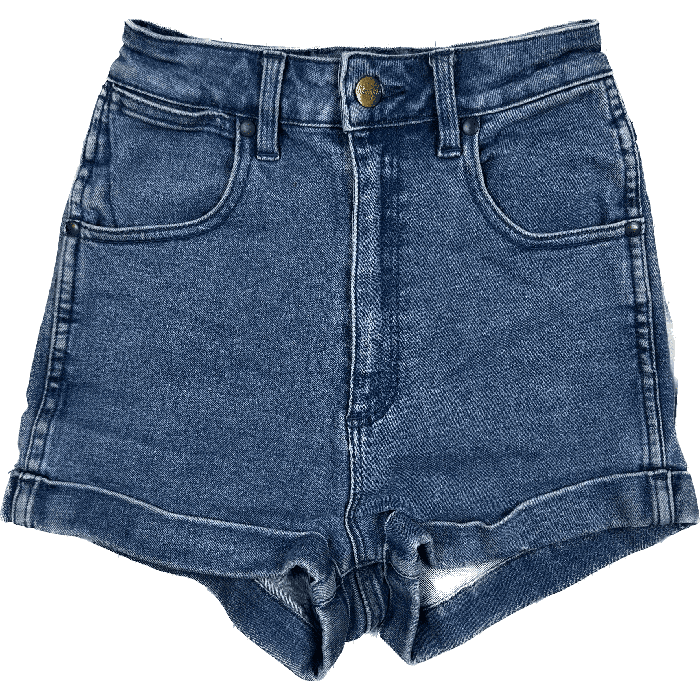 Wrangler 'Pin Up' Stretch Ladies Denim Shorts - Size 6 — photo 2 of 3