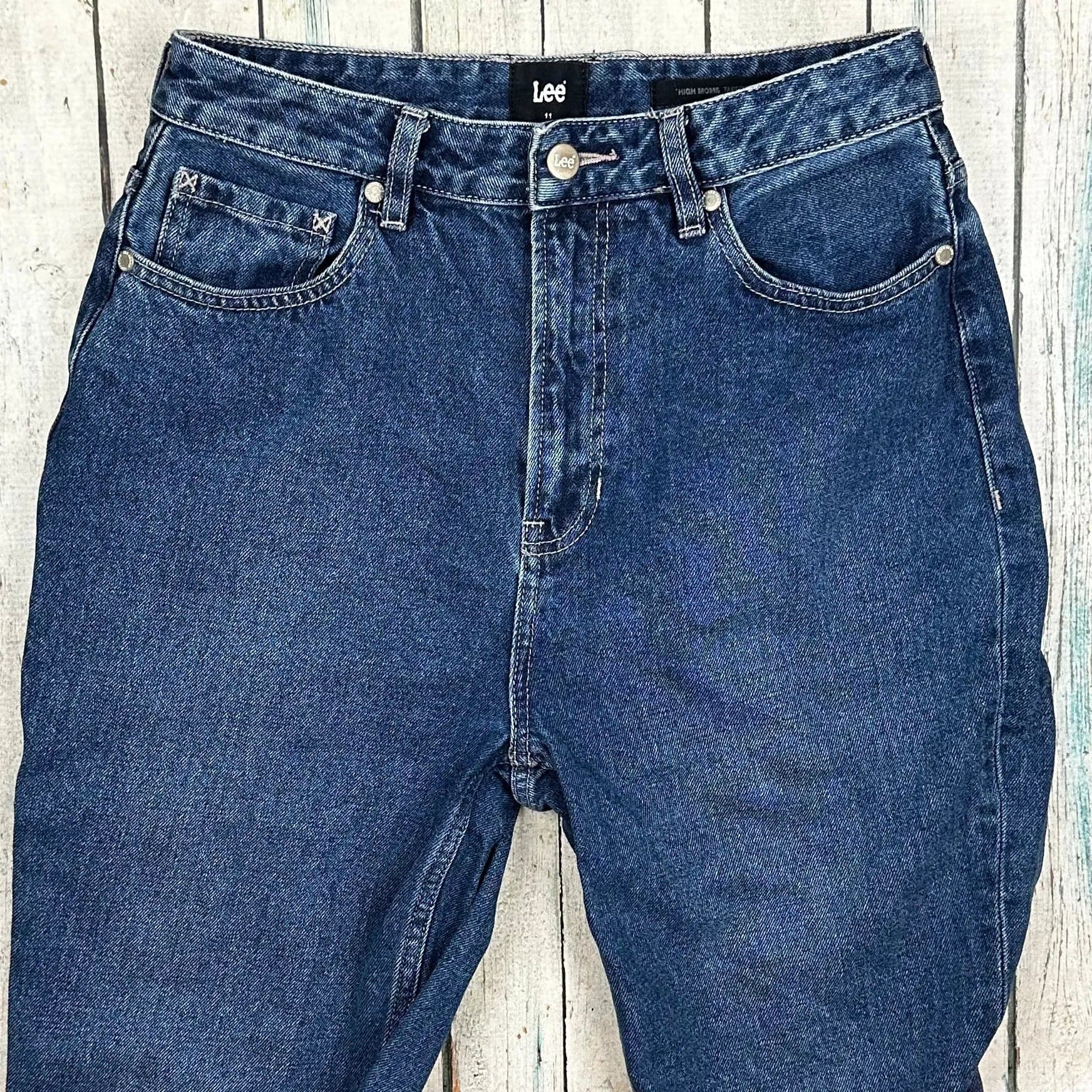 Lee Jeans 'High Moms Tapered 'Ladies Jeans- Size 11 — photo 4 of 8