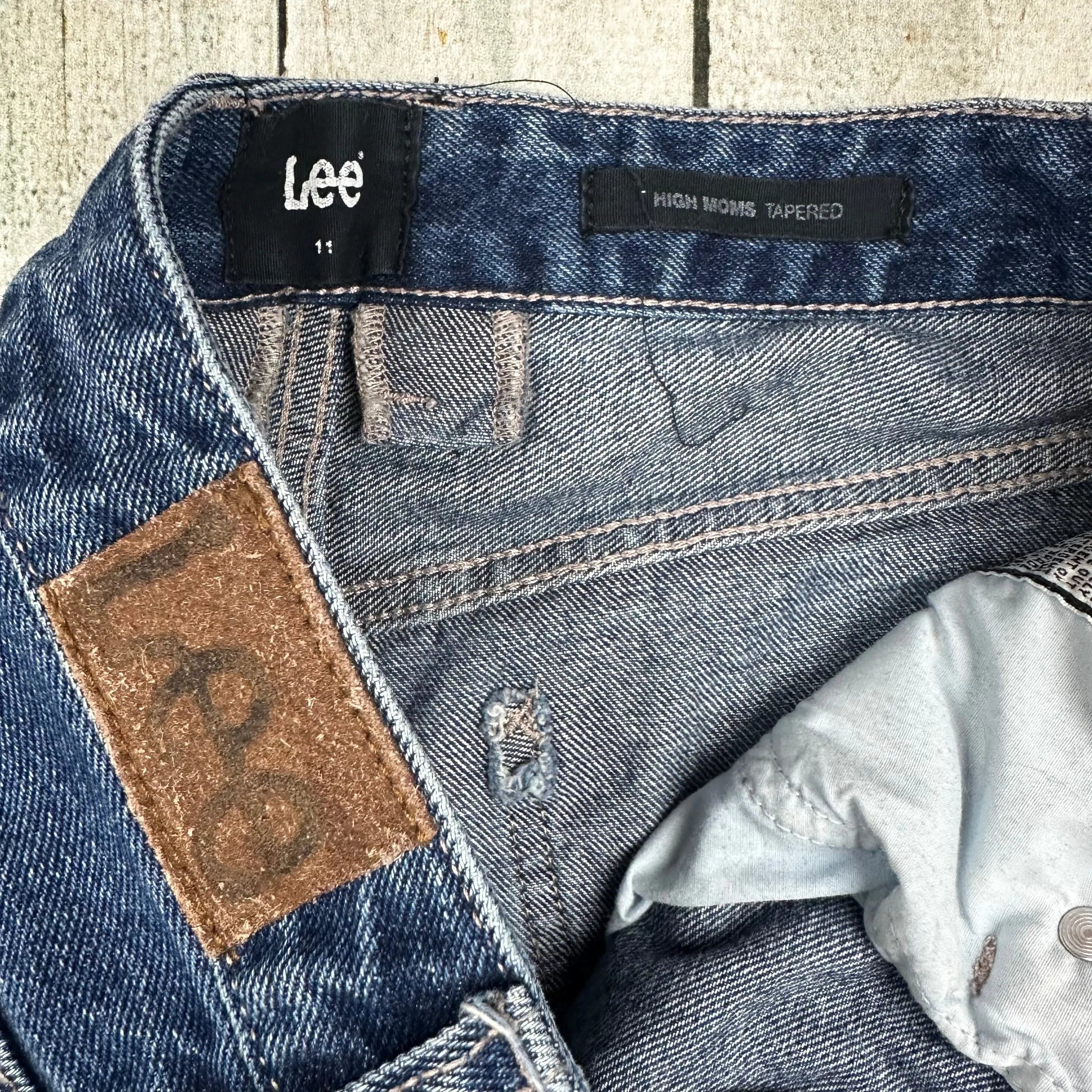 Lee Jeans 'High Moms Tapered 'Ladies Jeans- Size 11 — photo 6 of 8