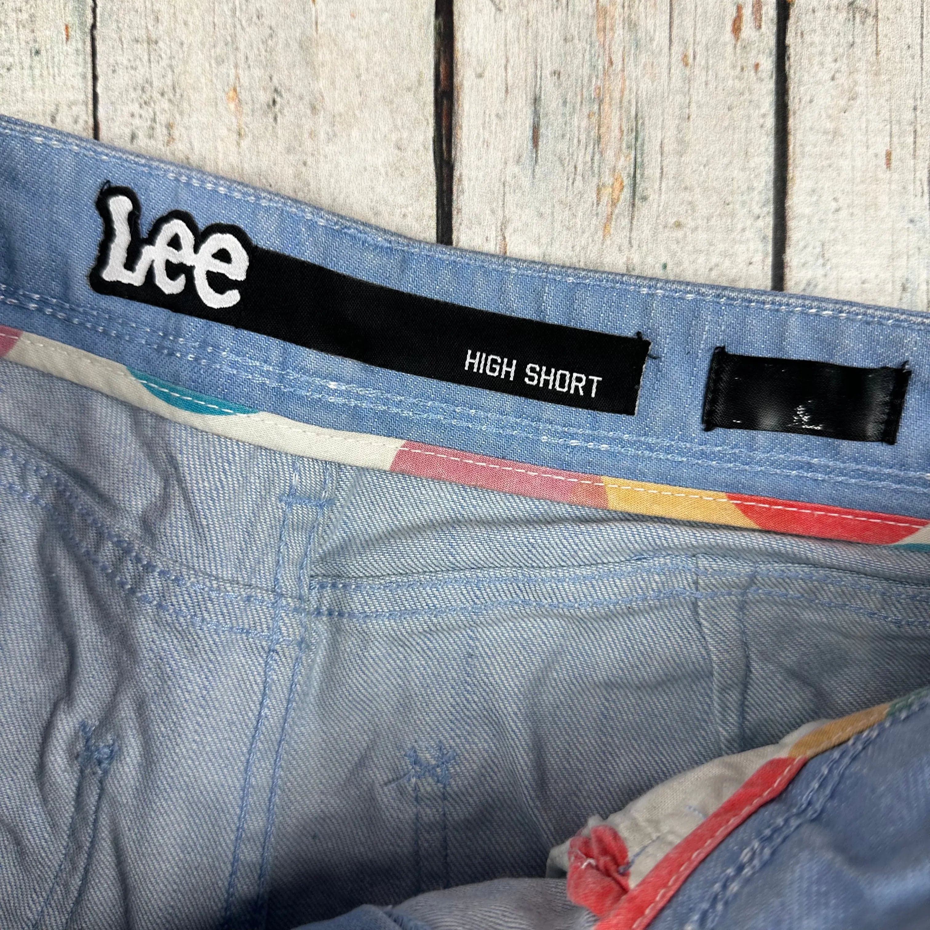 Lee Ladies 'High Short' High Rise Shorts - Size 10 — photo 3 of 4