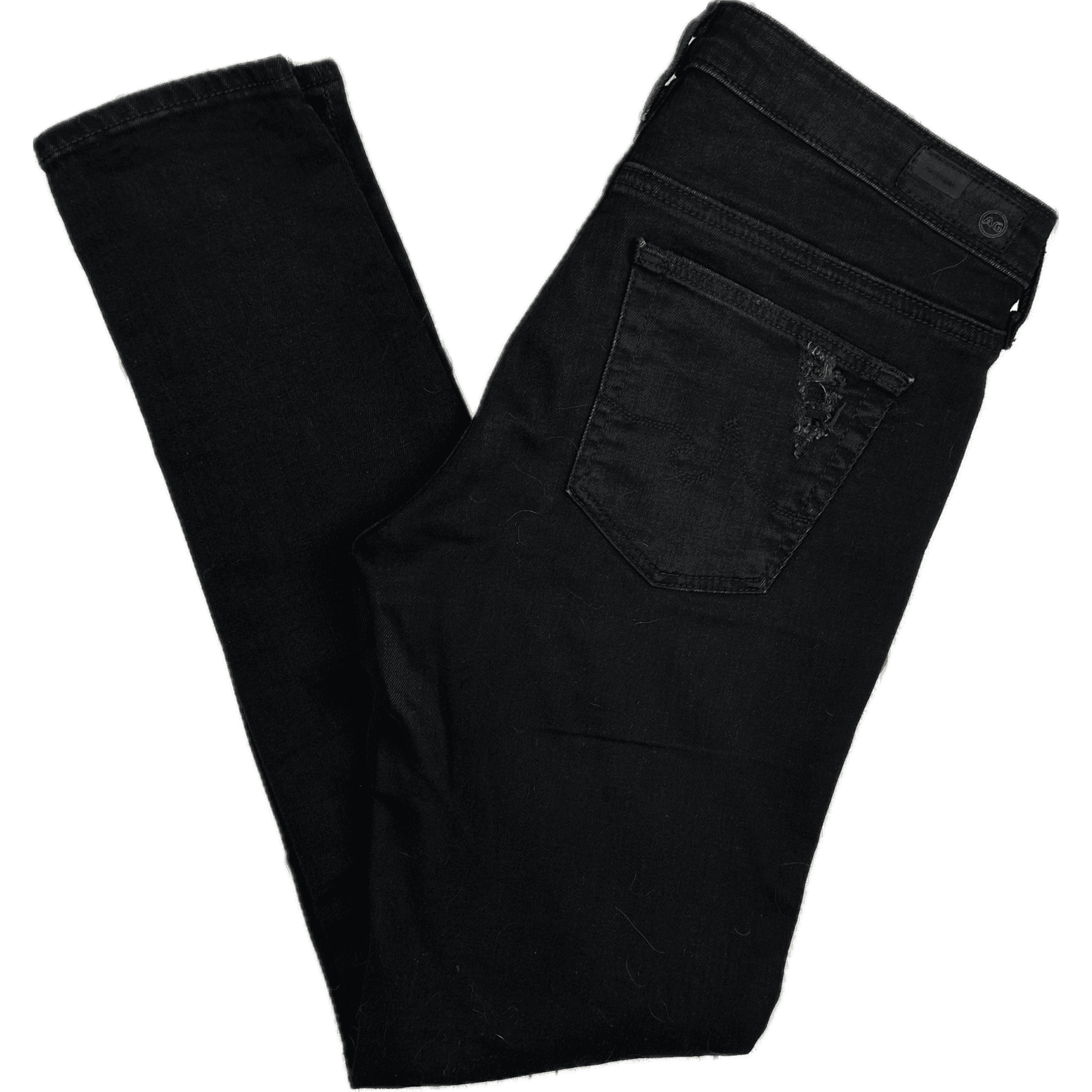 AG Adriano Goldschmied 'The Legging Ankle' Black Jeans- Size 27R — photo 2 of 9