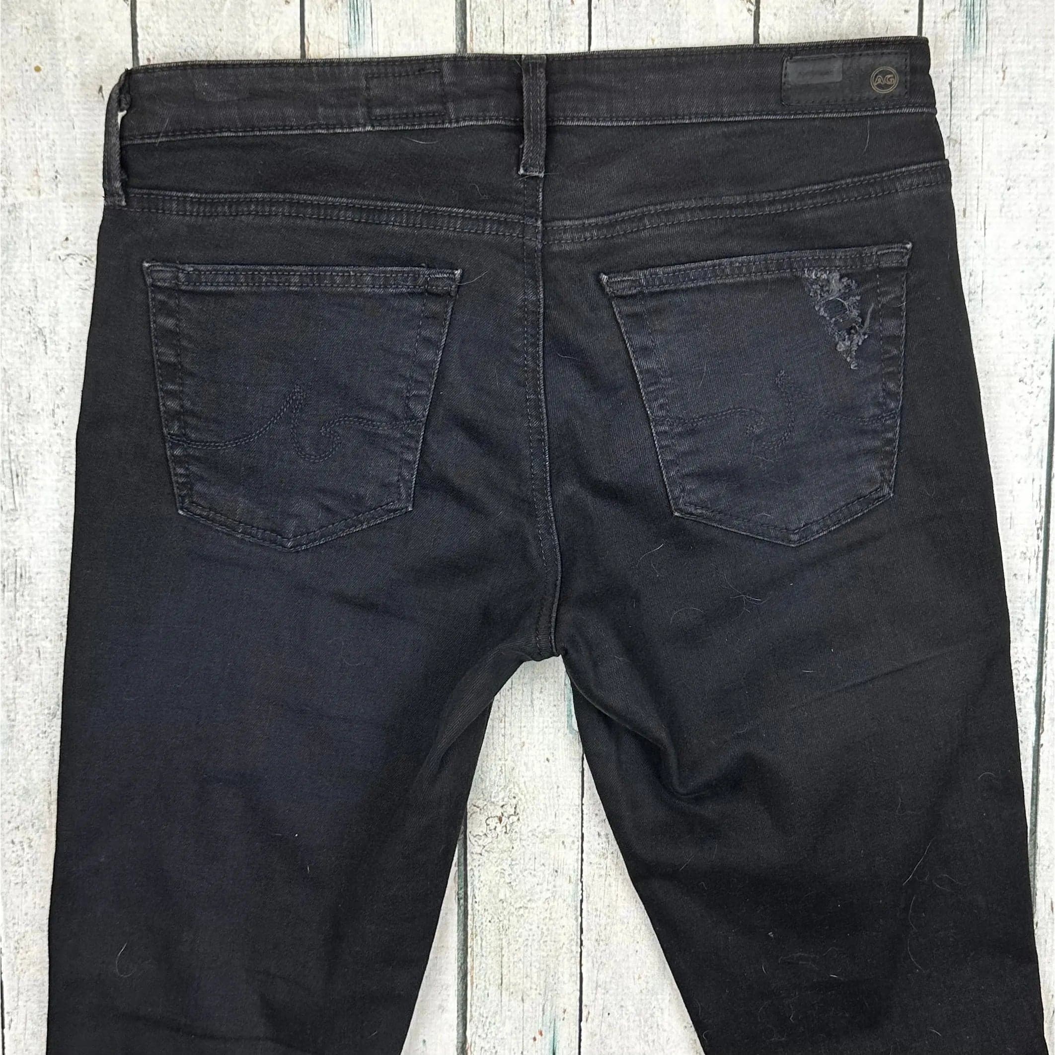 AG Adriano Goldschmied 'The Legging Ankle' Black Jeans- Size 27R — photo 5 of 9