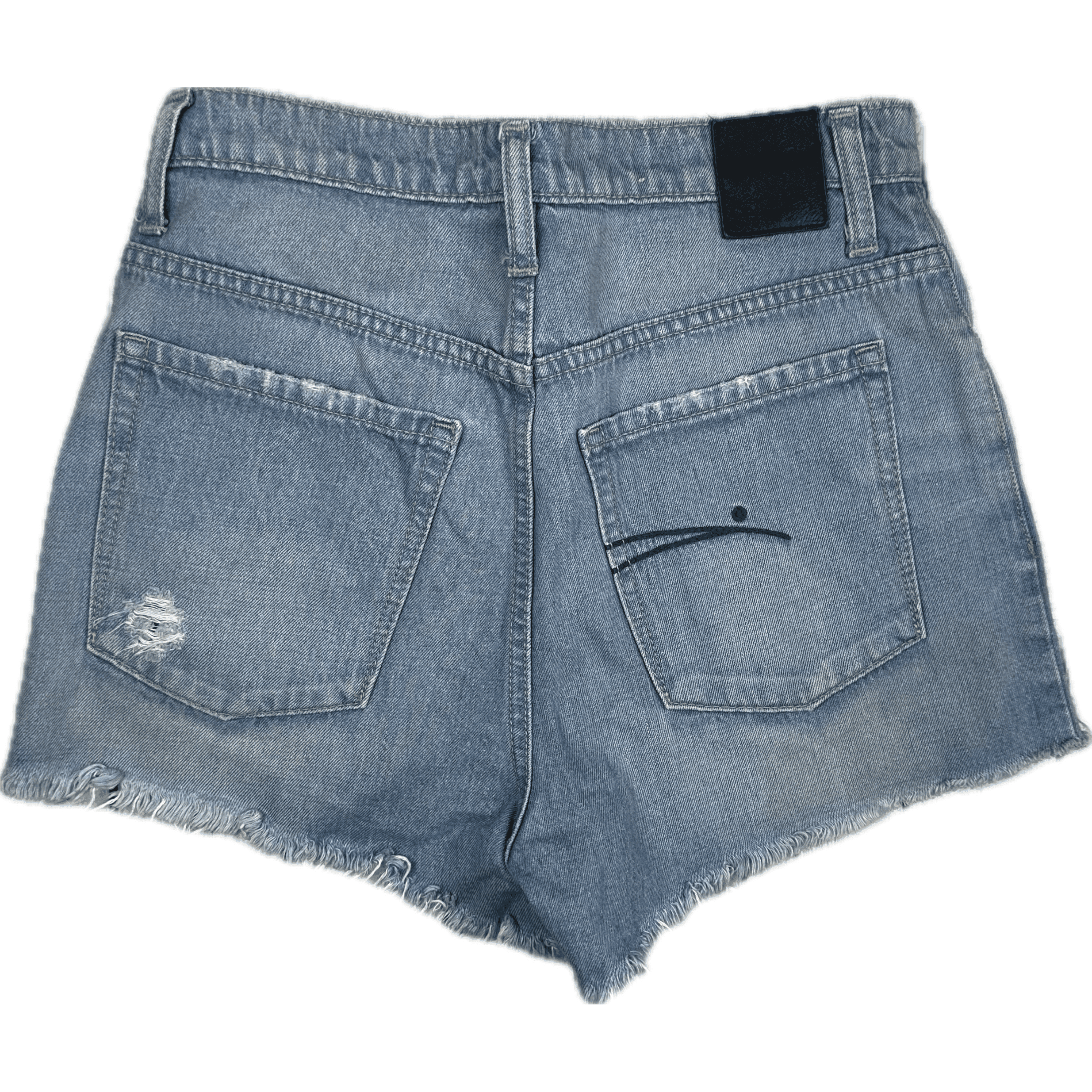 Nobody Distressed 'High Boy' Denim Shorts - Size 24 — photo 2 of 5