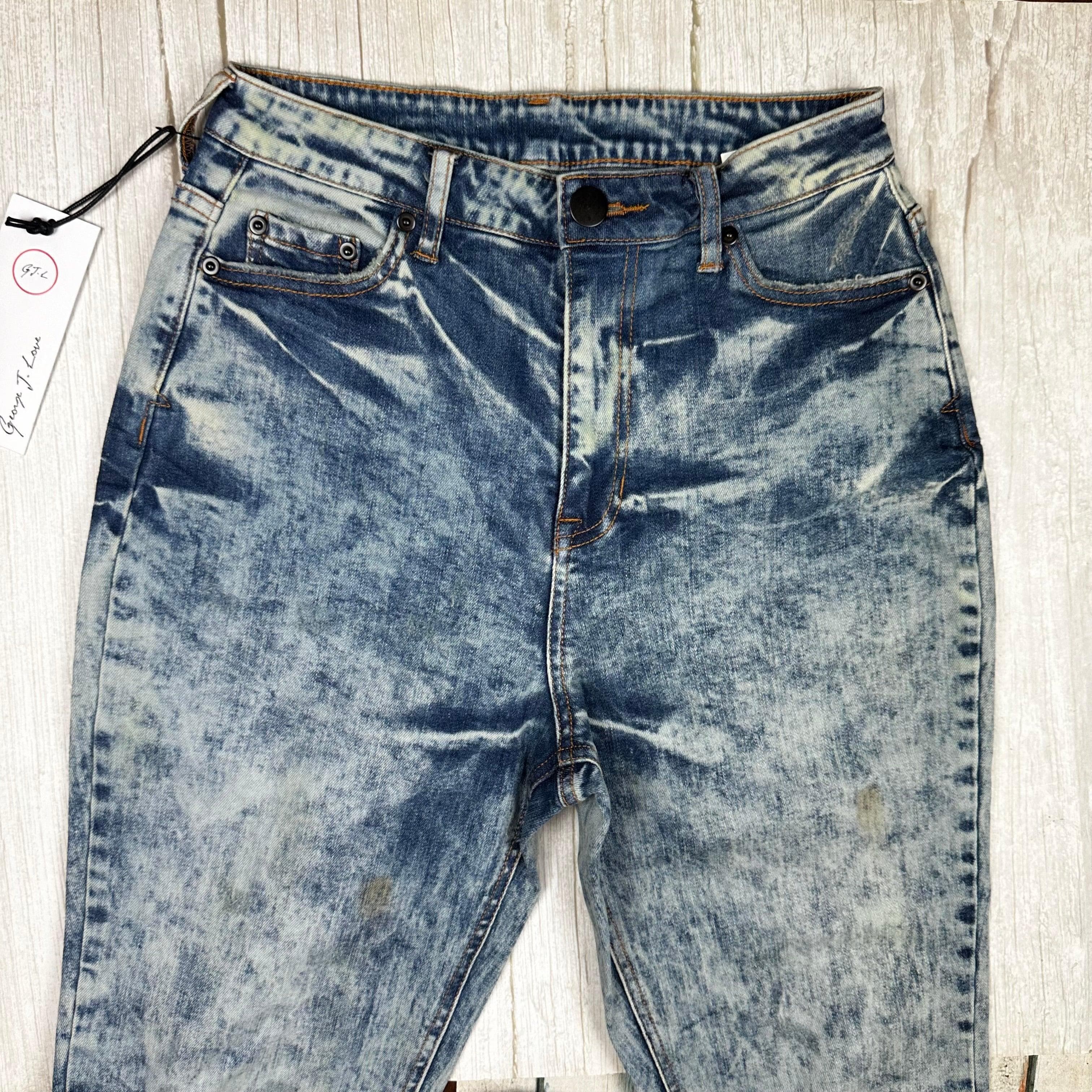 NWT- George J Love Italian Acid Wash Jeans - Size 26 — photo 4 of 4