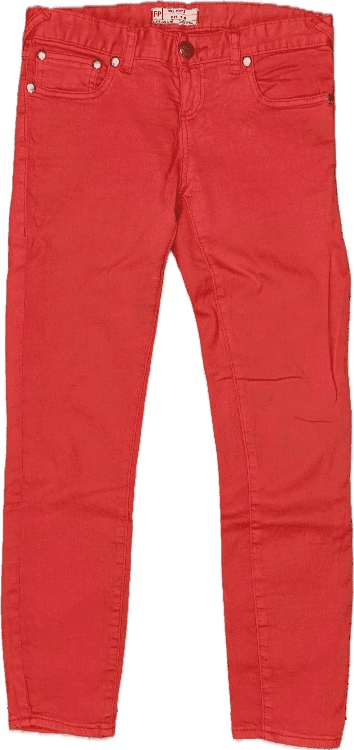 Free People Coral Low Rise Skinny Jeans -Size 26" — photo 3 of 6